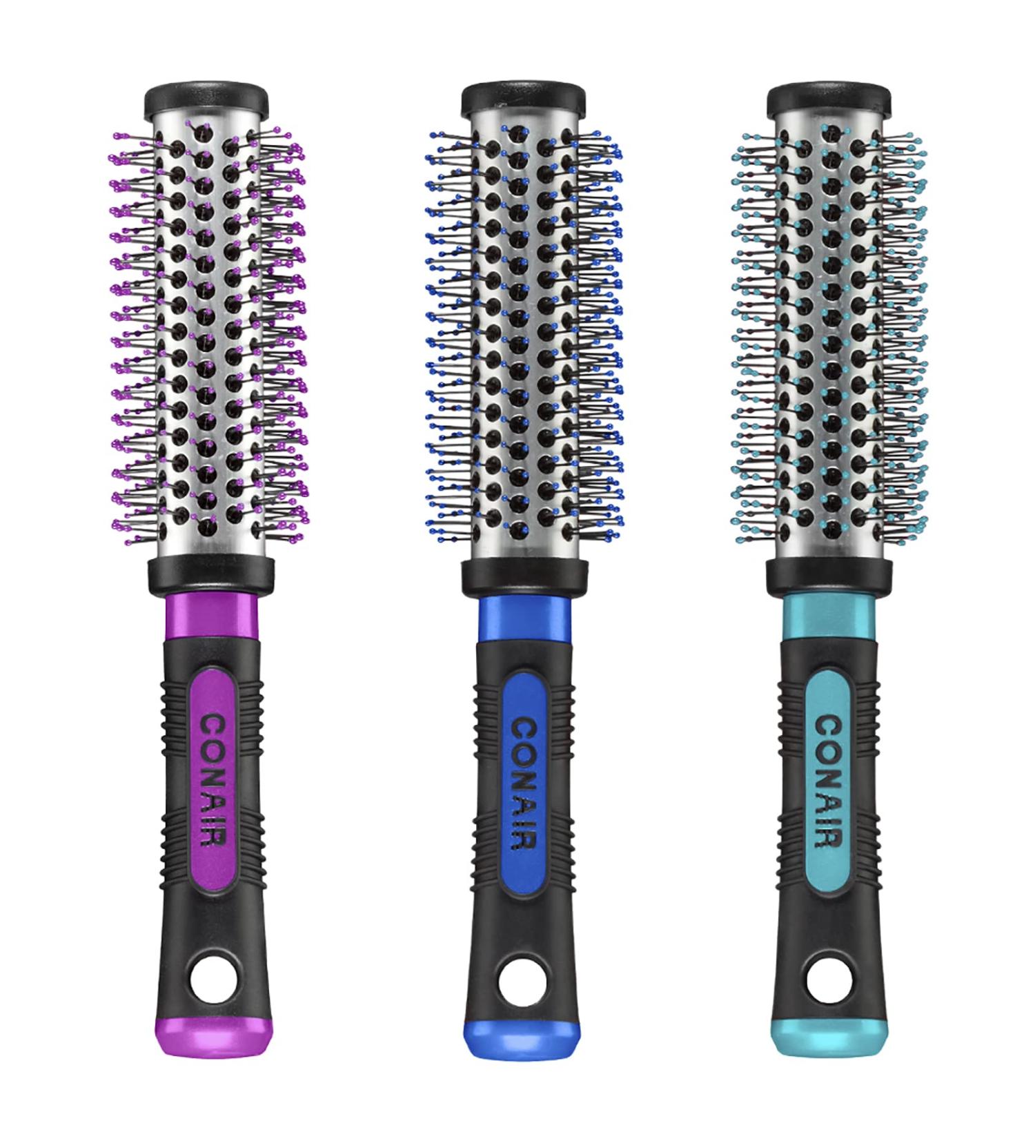 Conair Salon Results Small Metal Round Brush for Short to Medium Hair - Blow-Drying Hairbrush (Color May Vary) | 1 Count - Buy Online on SooperMarket.com