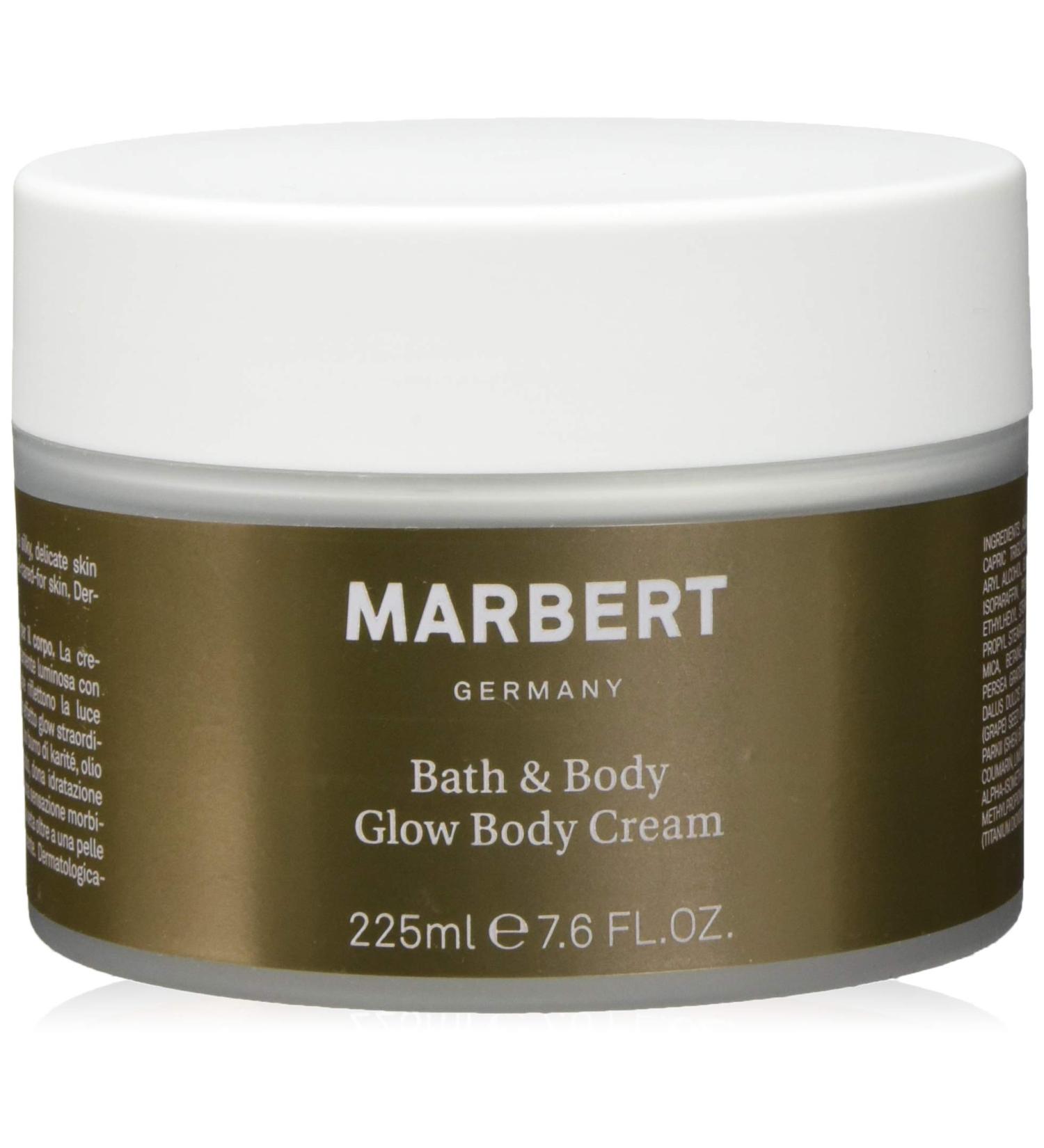 Buy Marbert Bath & Body Glow Cream - 2 Pack (2 x 225 ml) | Premium Hydrating Body Cream - International Shipping Available - Buy Online on SooperMarket.com