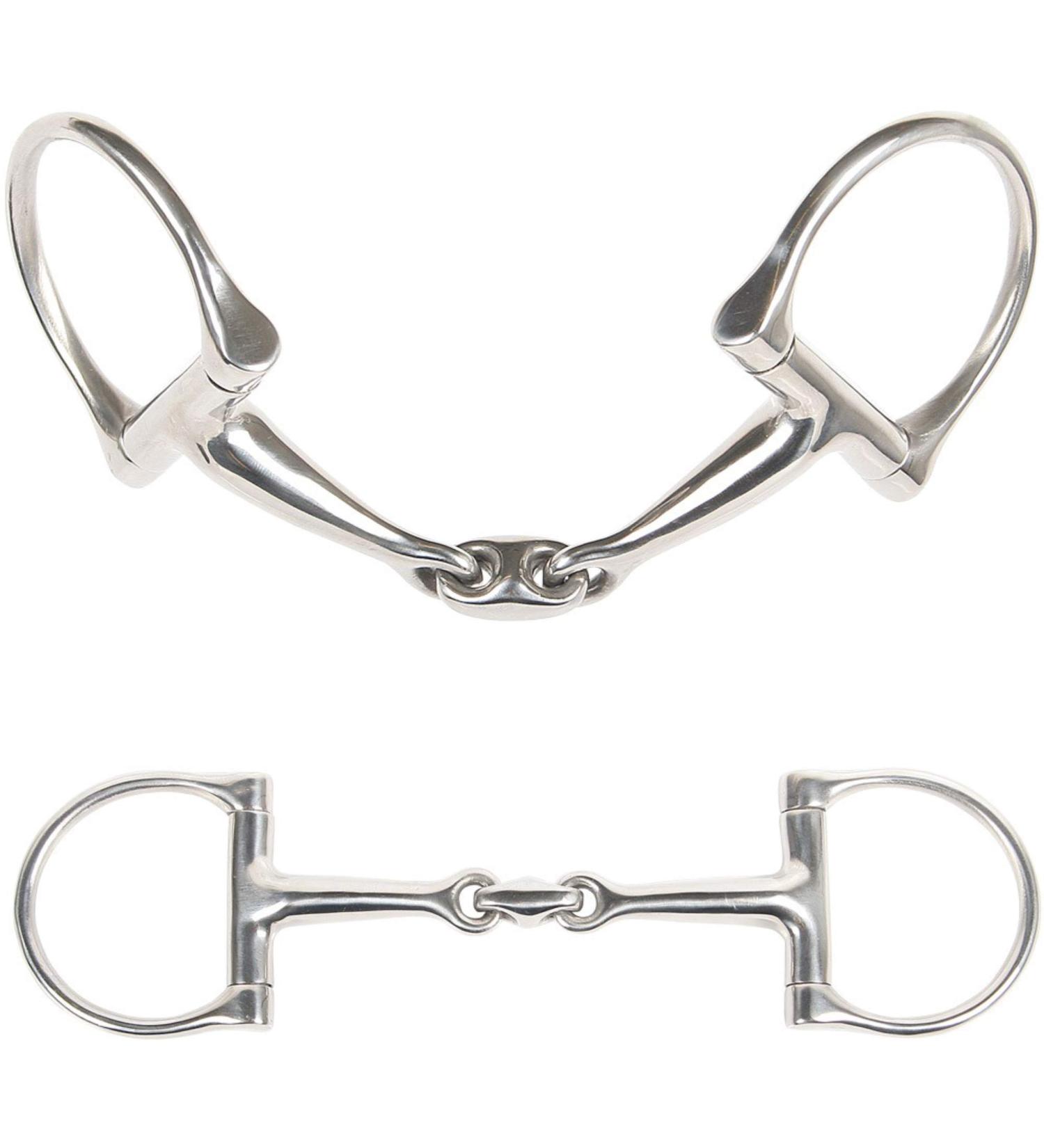Harry's Horse D-bridle double broken 14mm size:14.5