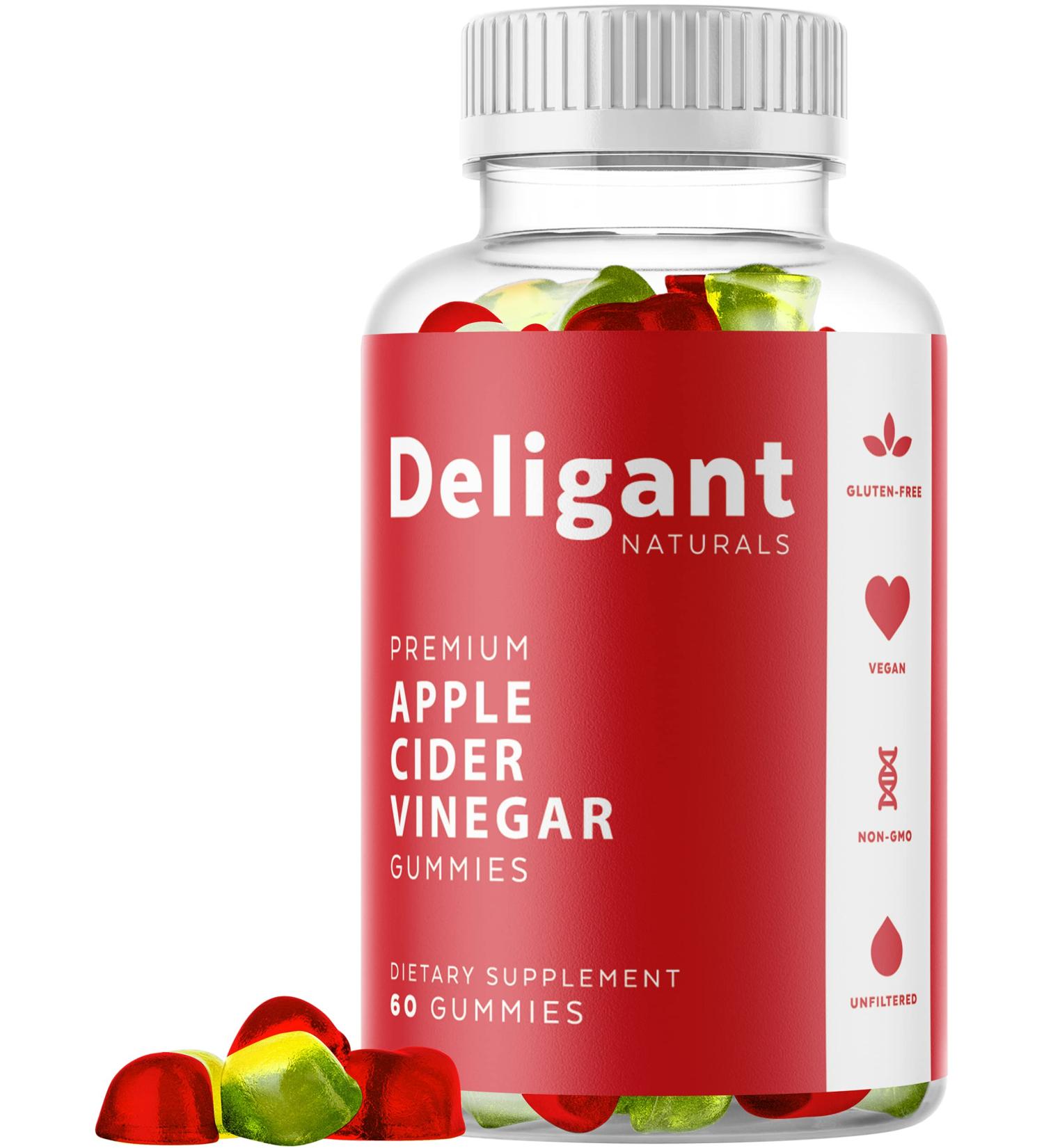 Apple Cider Vinegar Gummies with The Mother & Ginger Root - 6in1 Formula - 30 Day Supply - Buy Online on SooperMarket.com