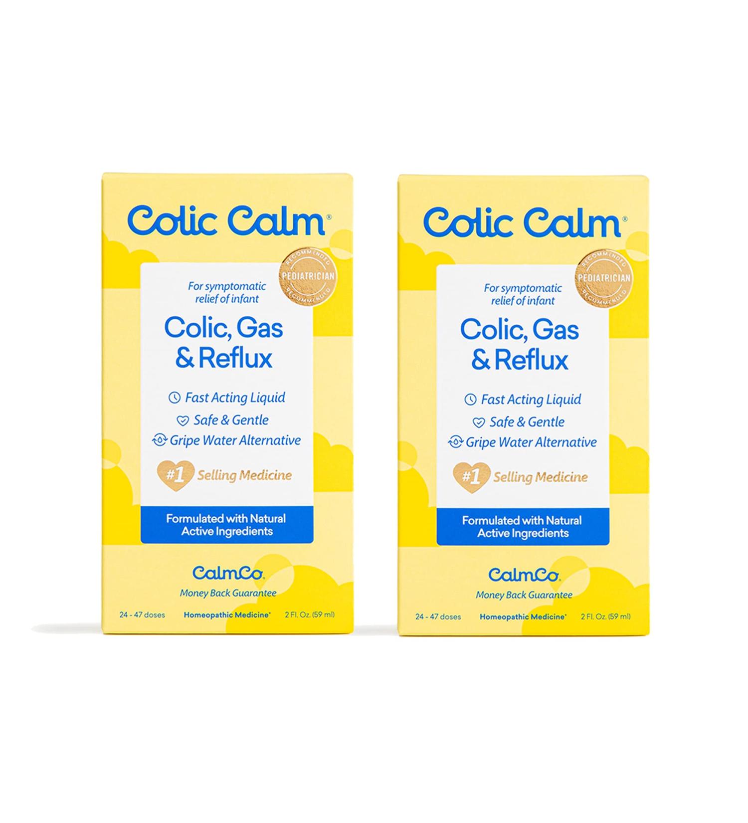 Colic Calm Homeopathic Gripe Water 2 fl oz (Pack of 2) - Infant Gas Relief Drops - Buy Online on SooperMarket.com