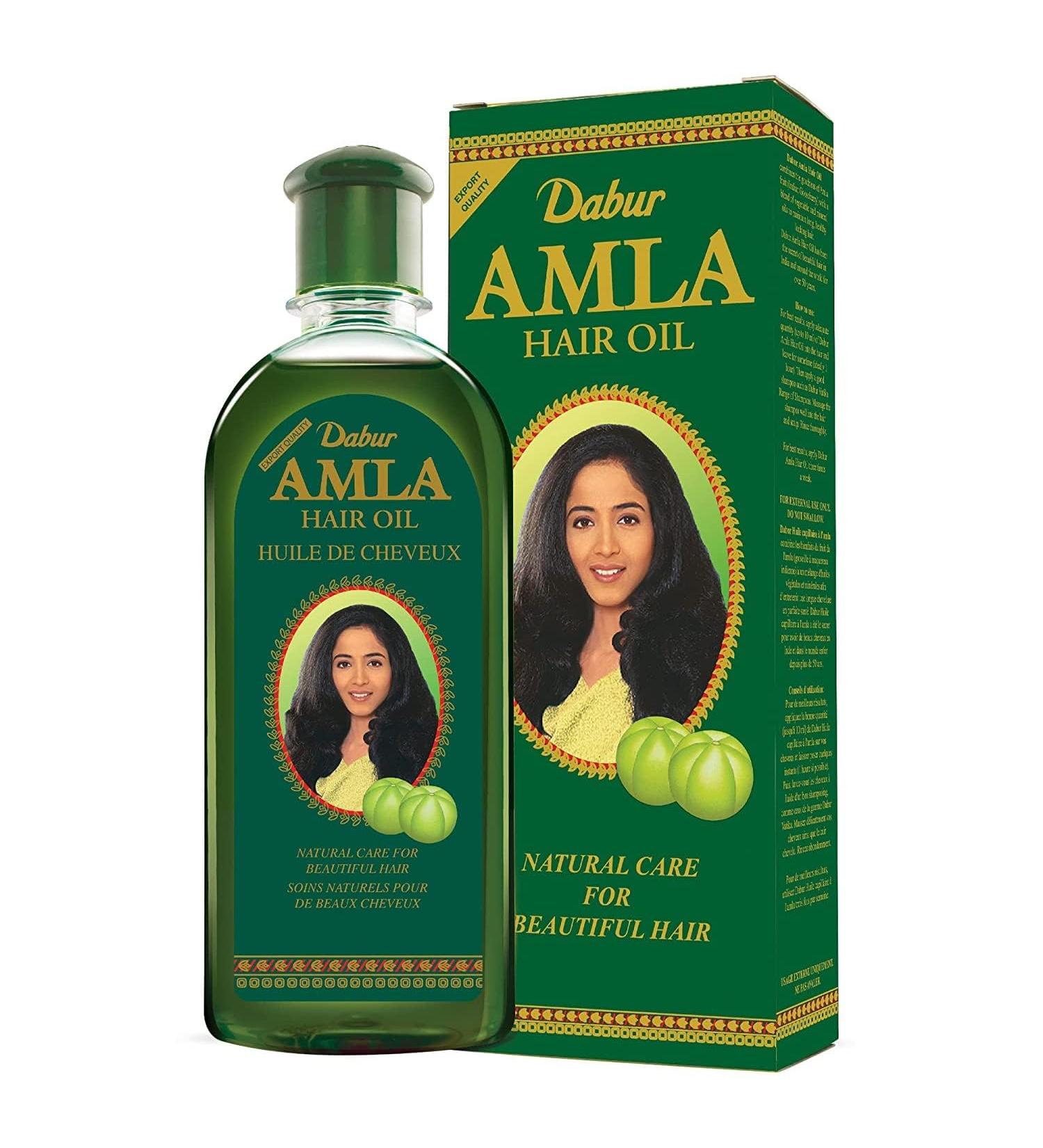 Dabur Natural Amla Hair Oil 180ml - Healthy Hair & Hydrated Scalp | Vital Indian Hair Oil for Men & Women - Shop Now - Buy Online on SooperMarket.com