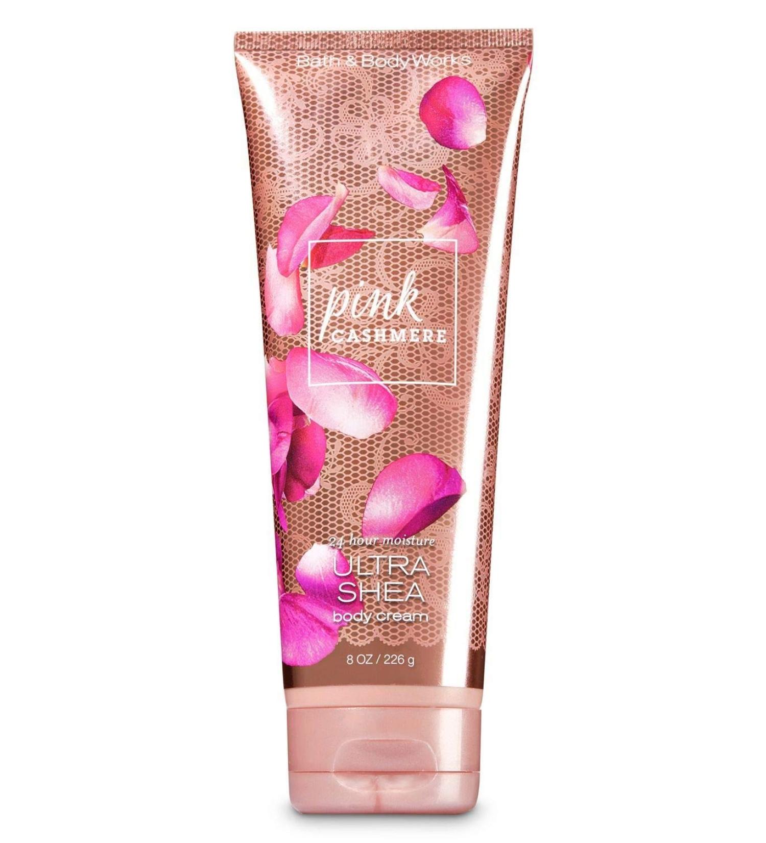 Bath & Body Works Ultra Shea Cream Pink Cashmere Pink Cashmere 8 Ounce (Pack of 1)