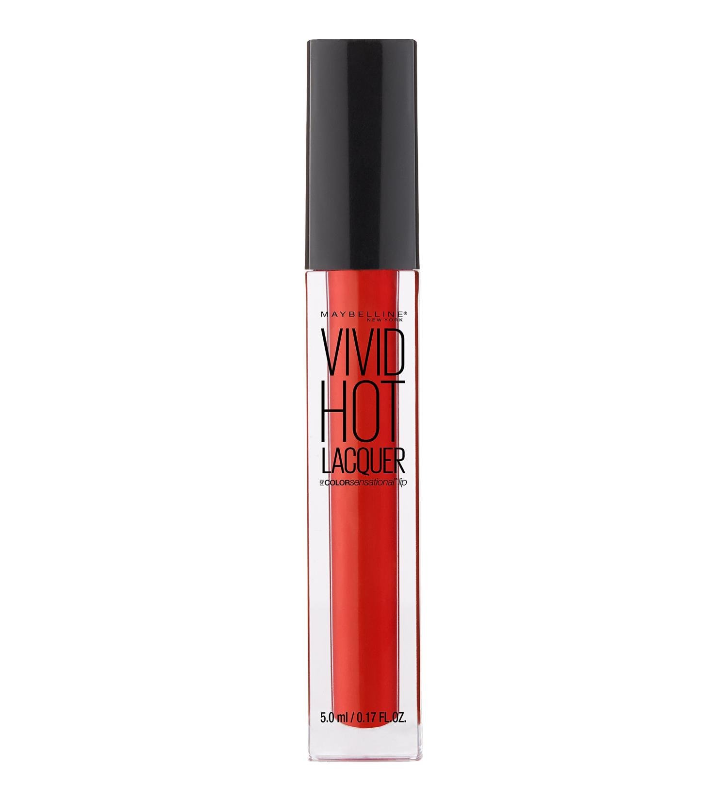 Maybelline New York Vivid Hot Lacquer Lip Gloss - So Hot 0.17 oz | Buy Online International Shipping Available - Buy Online on SooperMarket.com