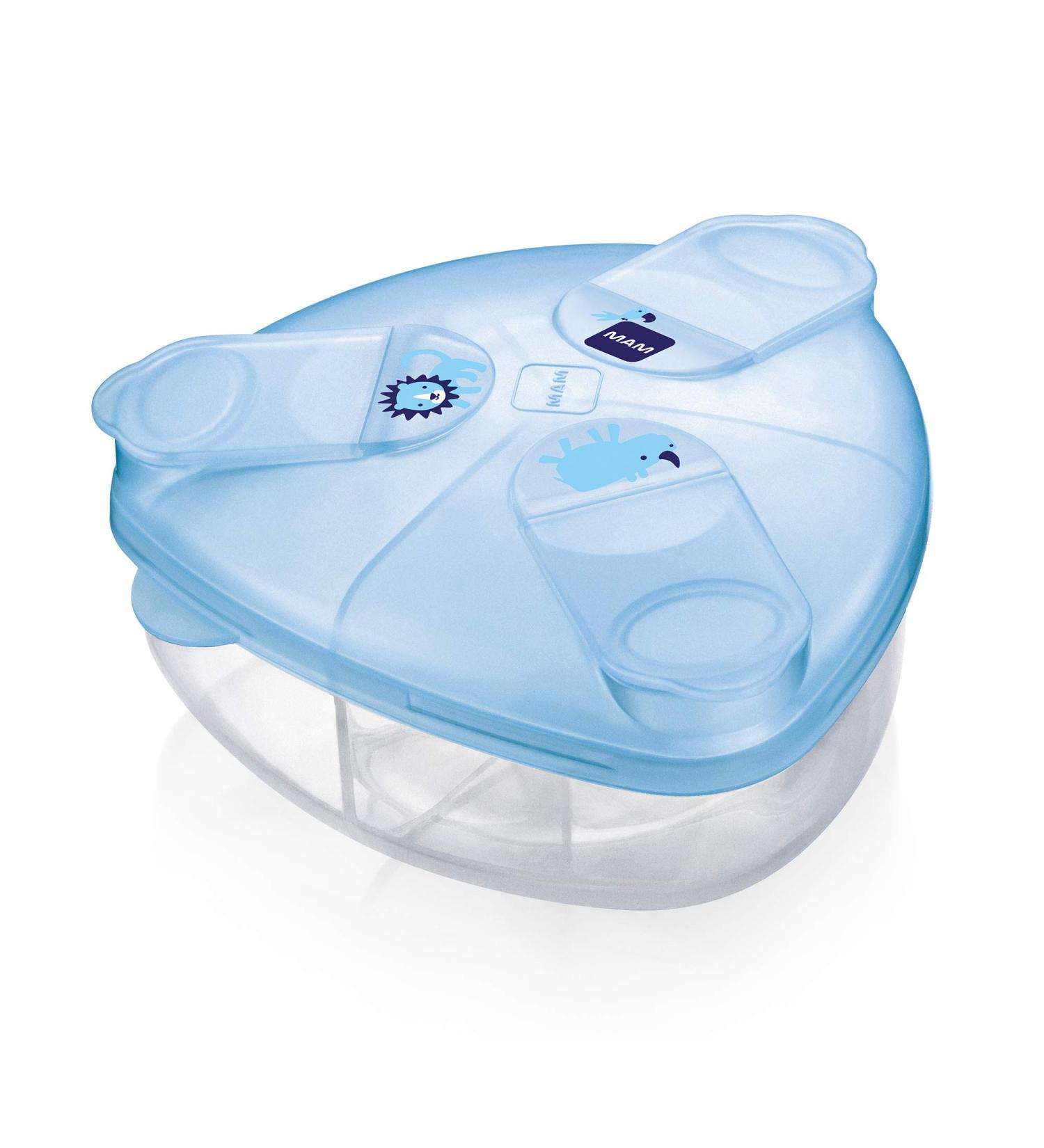 MAM Milk Powder Dispenser - Blue | Convenient Baby Feeding Accessory - Buy Online on SooperMarket.com