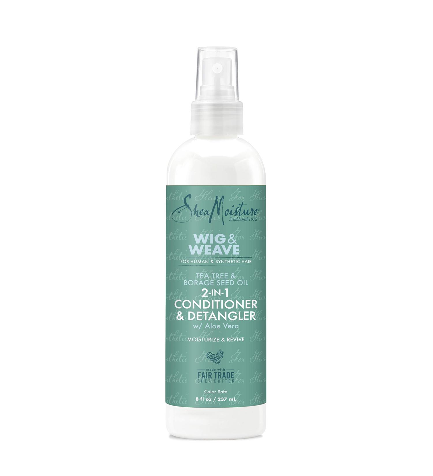 SheaMoisture 2in1 Tea Tree & Borage Seed Oil Leave-In Conditioner 8 oz - Paraben Free - Buy Online on SooperMarket.com