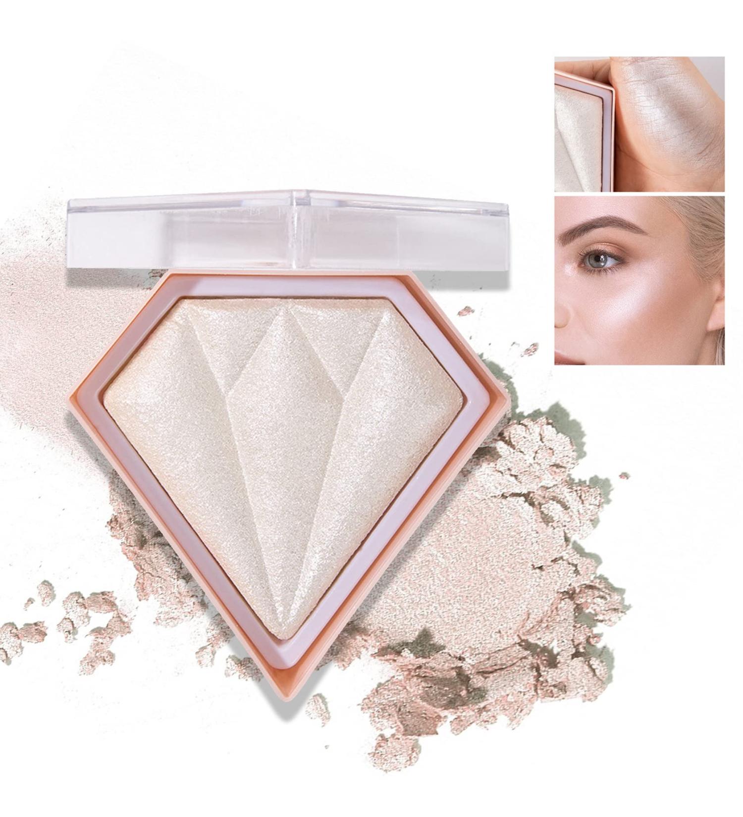 Shimmer Glitter Highlighter Contour Palette - Long Lasting Face & Body Makeup - Buy Online on SooperMarket.com