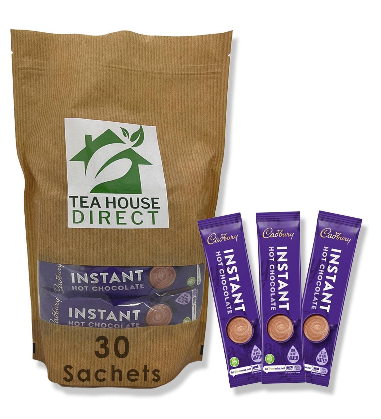 Cadbury Instant Hot Chocolate Mix Rich & Creamy Choco Powder Warm Chocolate-Beverage - 30 Sachets Cadbury Instant Hot Chocolate 1 g (Pack of 30) - Buy Online on SooperMarket.com