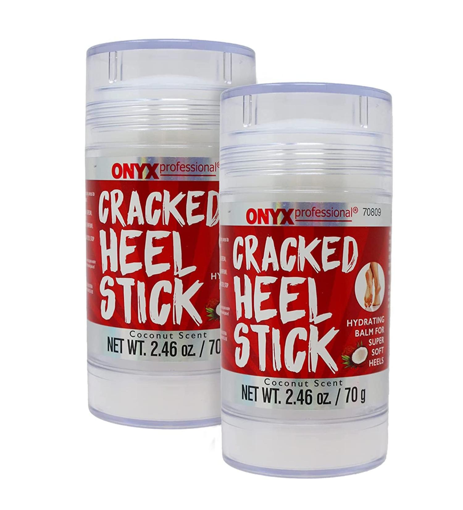 Onyx Professional Cracked Heel Stick 2 Pack - Treatment Balm for Dry Rough Feet - Buy Online on SooperMarket.com