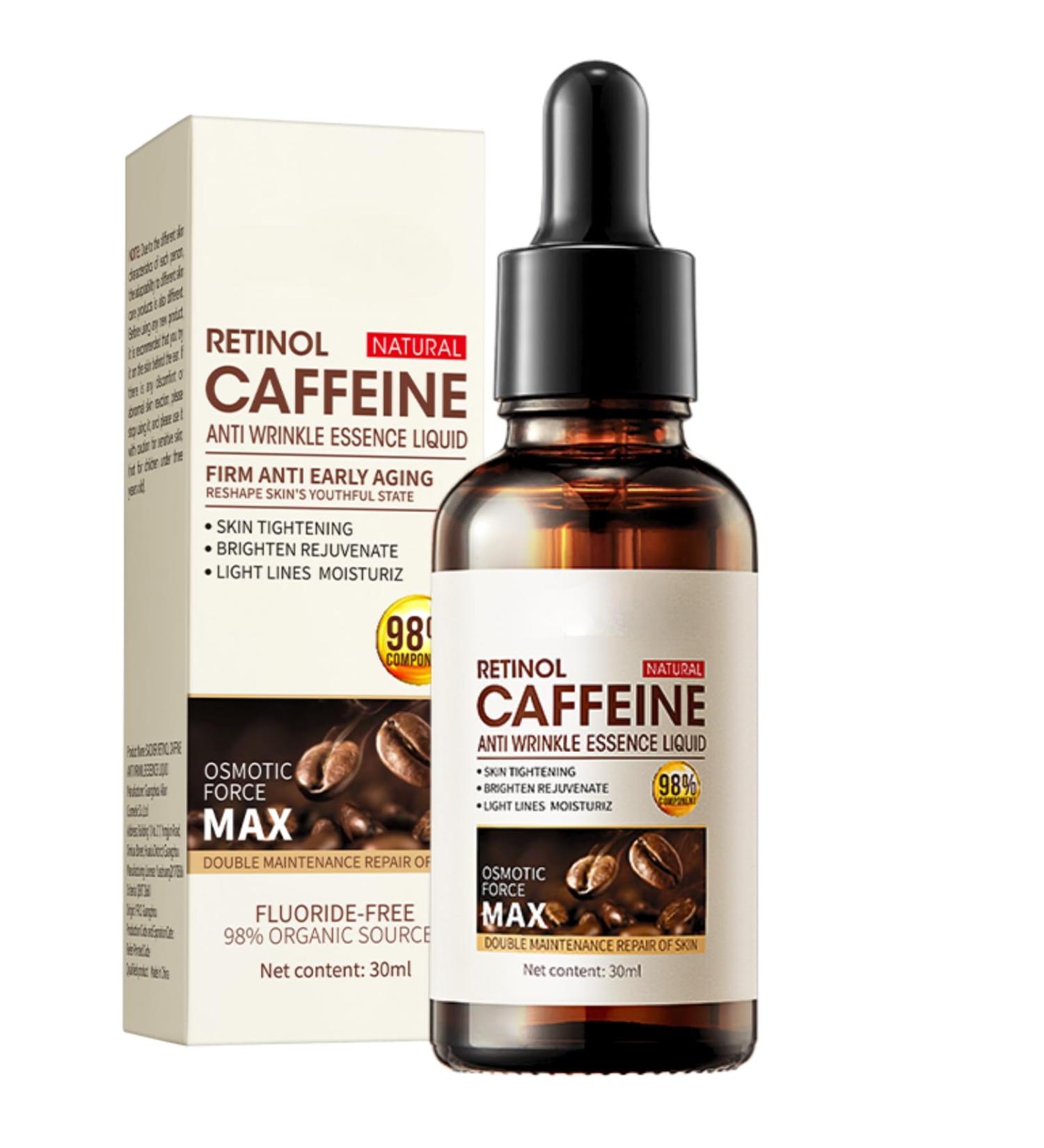 Caffeine Dark Circles Eye Serum Caffeine Serum For Anti Aging Caffeine Face Serum For Reduce Wrinkles Eye Bag Removal Serum Anti Wrinkle Serum Targets Eye Lines & Face Wrinkle 30 ml - Buy Online on SooperMarket.com