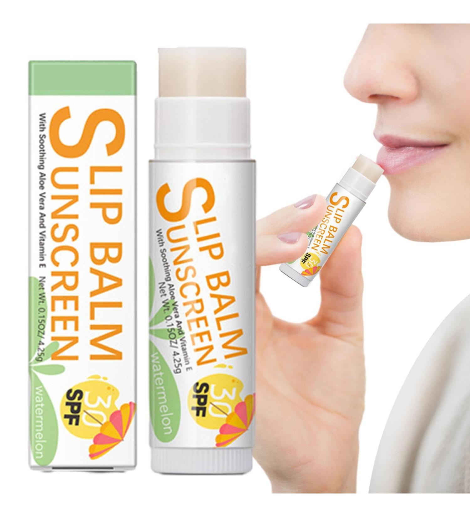 Sunscreen Lip Balm | Hydrating Lip Sunblock for Protects - Lip Sunscreen Travel Size Sunscreen for LipsProtects Soothes Moisturizes Lip Care Pekmar #3 Watermelon Flavor - Buy Online on SooperMarket.com