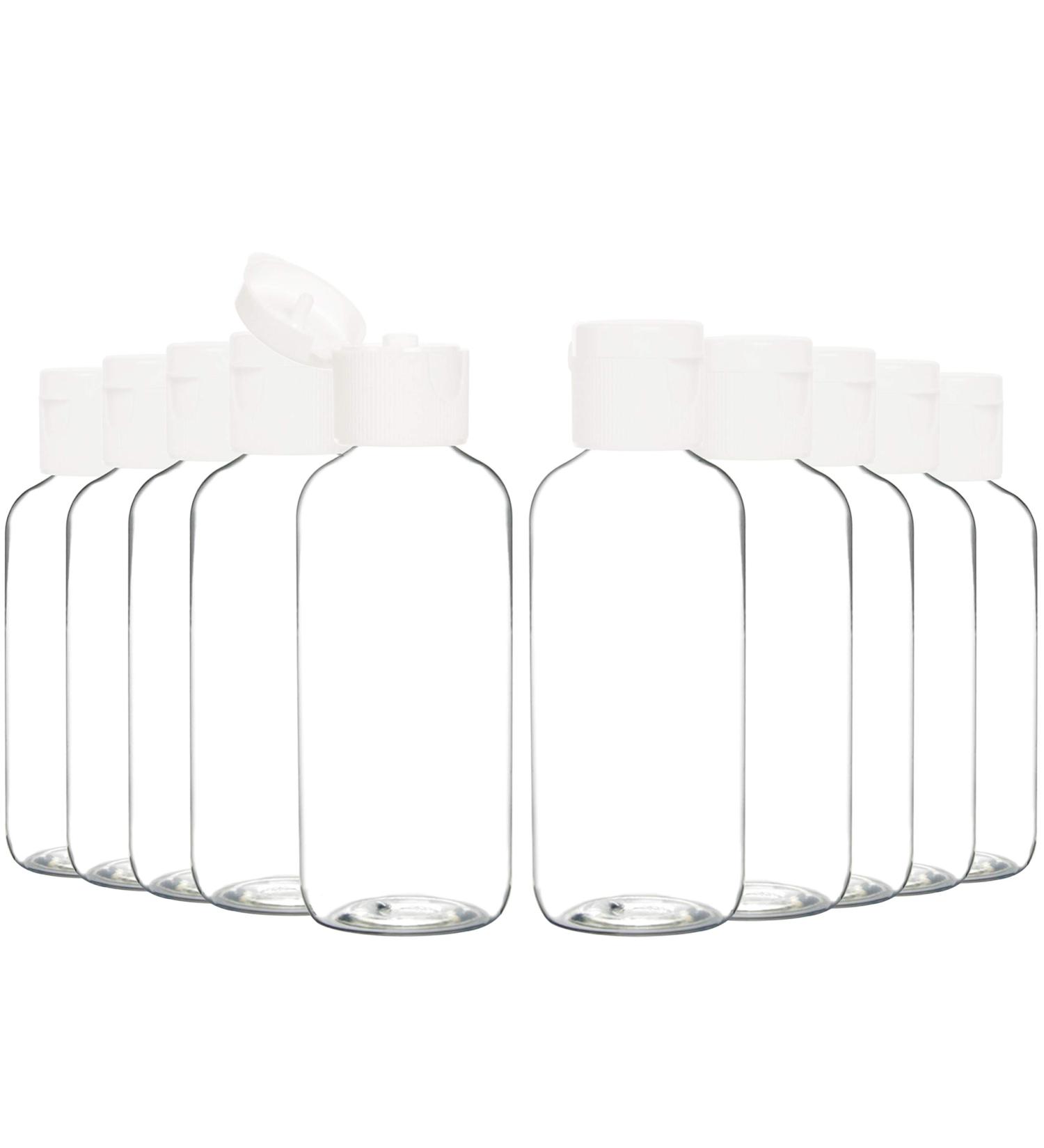 Youngever 24 Pack 60ml Travel Bottles - Squeeze Containers with Disc Closure for Liquid Soap Lotion & Cream - Ideal for International Shipping - Buy Online on SooperMarket.com