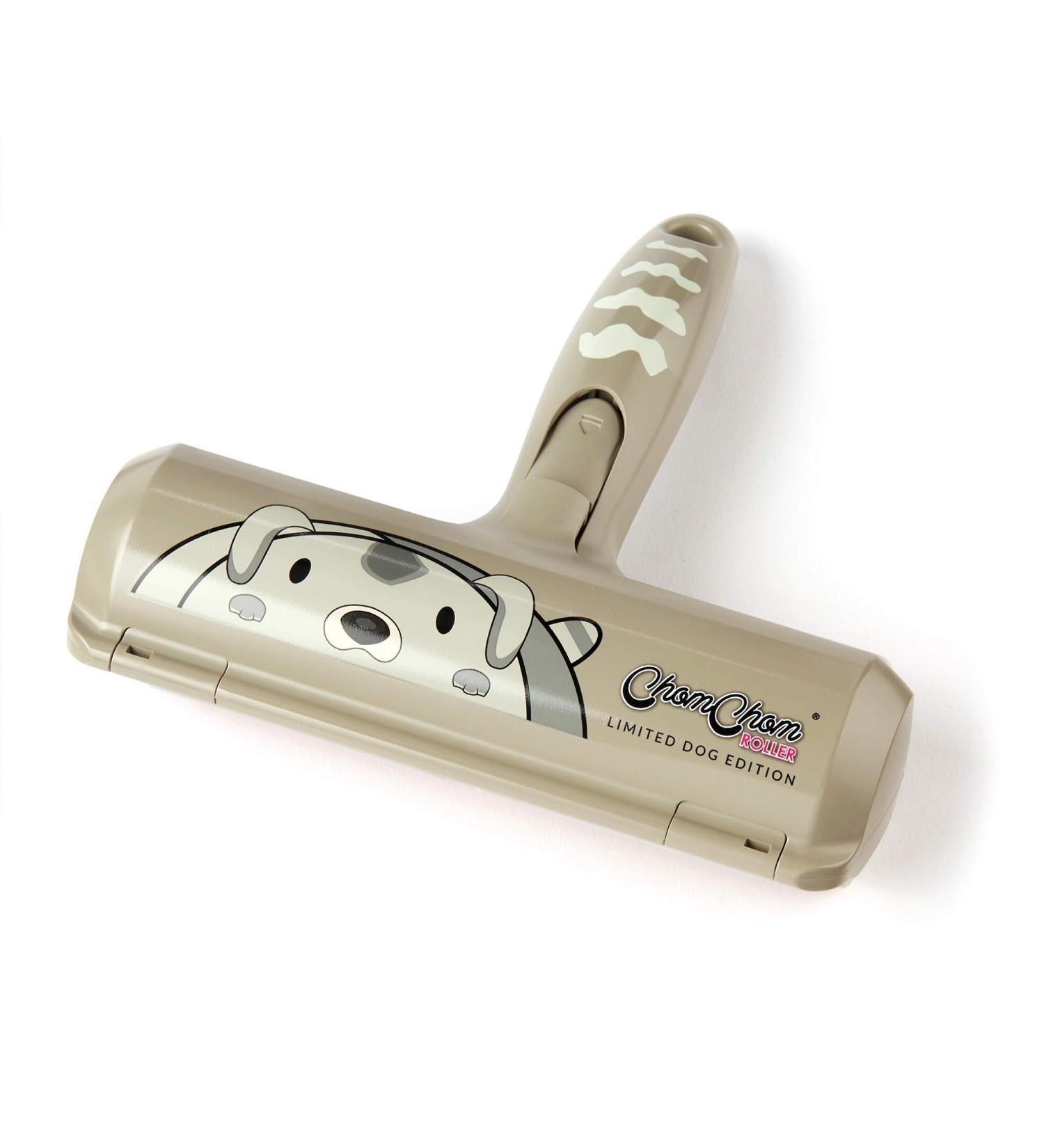 ChomChom Roller Pet Hair Remover - Limited Dog Edition | Reusable Fur Roller for Furniture, Couch, Car & Clothes - Buy Online on SooperMarket.com