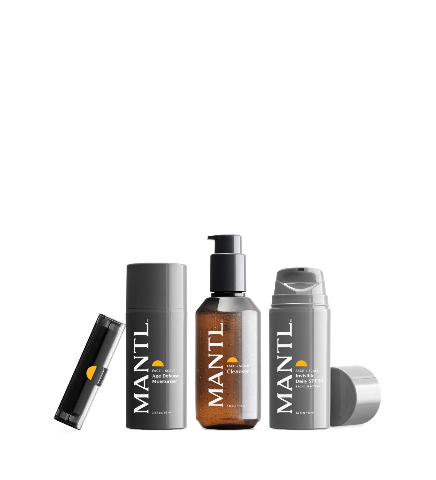Complete Skincare Set for All Skin Types | Cleanse Moisturize Protect & Soothe | Anti-Aging Face Products Kit | Includes Face Wash SPF Moisturizer & Oil Blotting Sheets - Buy Online on SooperMarket.com