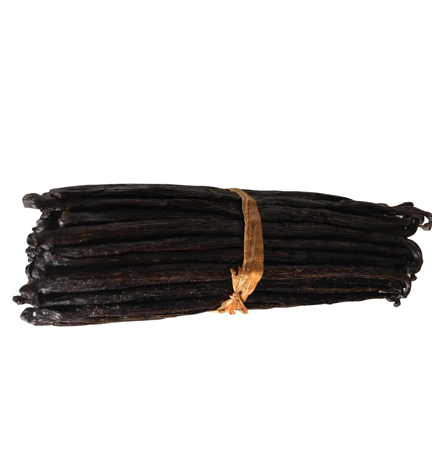 25 Madagascar Vanilla Beans Grade B by FITNCLEAN VANILLA| Bulk Bourbon Whole Natural Raw NON-GMO PODS. 25 Count (Pack of 1) - Buy Online on SooperMarket.com