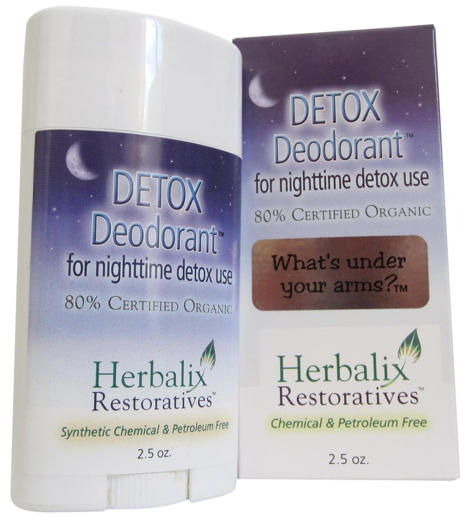 Herbalix Restoratives Nighttime Detox Cleansing Deodorant - 2.5 oz - Buy Online on SooperMarket.com