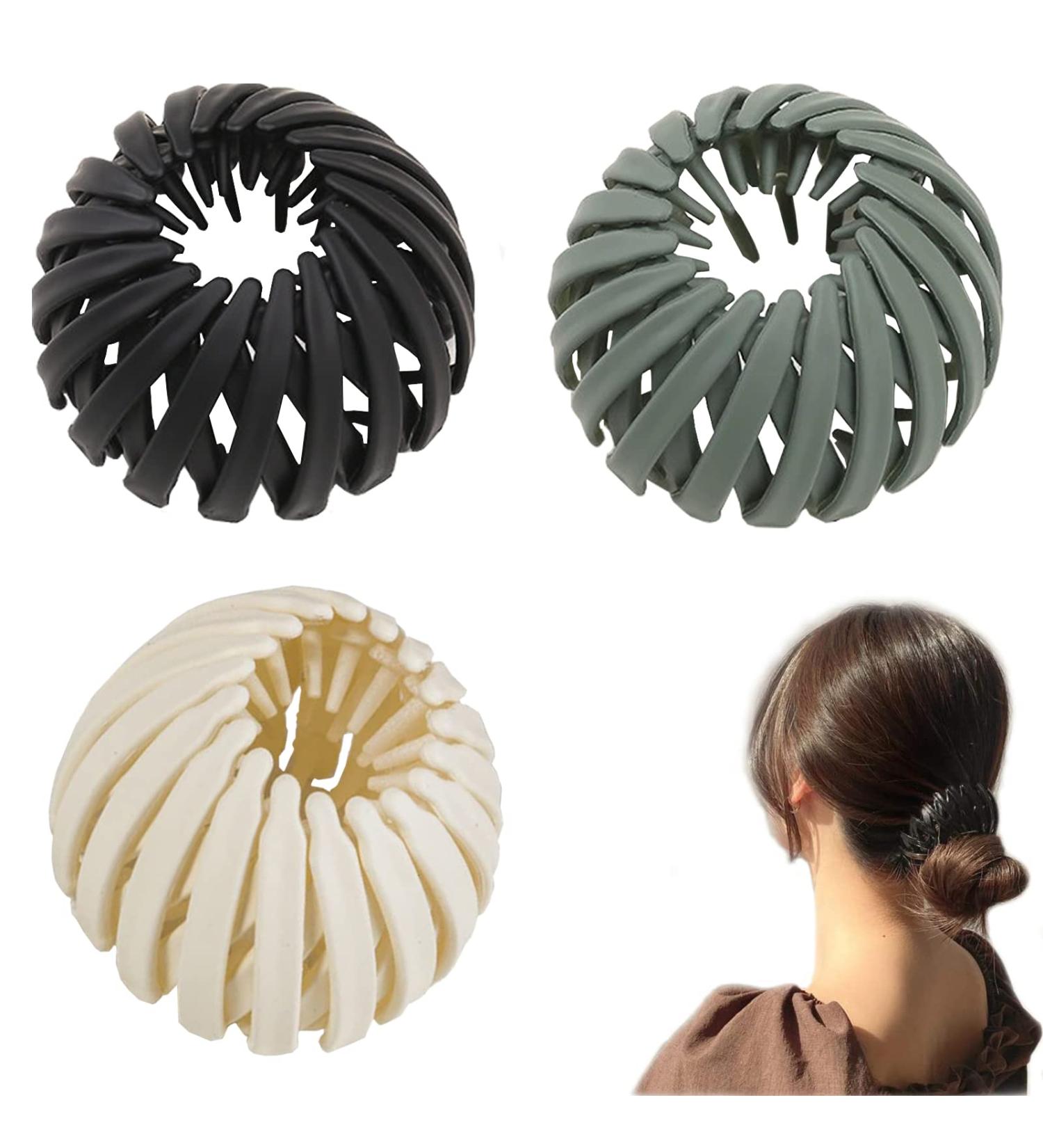 3-Piece Bird Nest Hair Clip Set for Stylish Hair Styling - Ideal Accessories for Thick and Thin Hair - Buy Online on SooperMarket.com