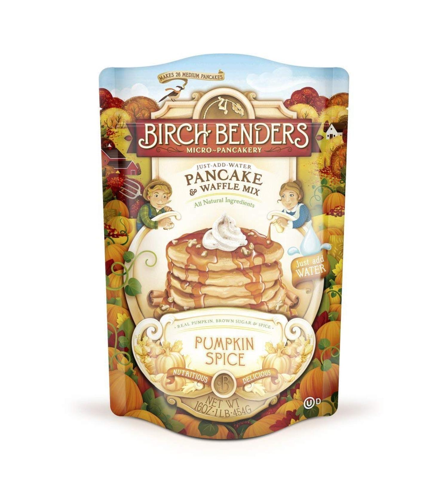Birch Benders Pancake and Waffle Mix Pumpkin Spice 16 Ounces