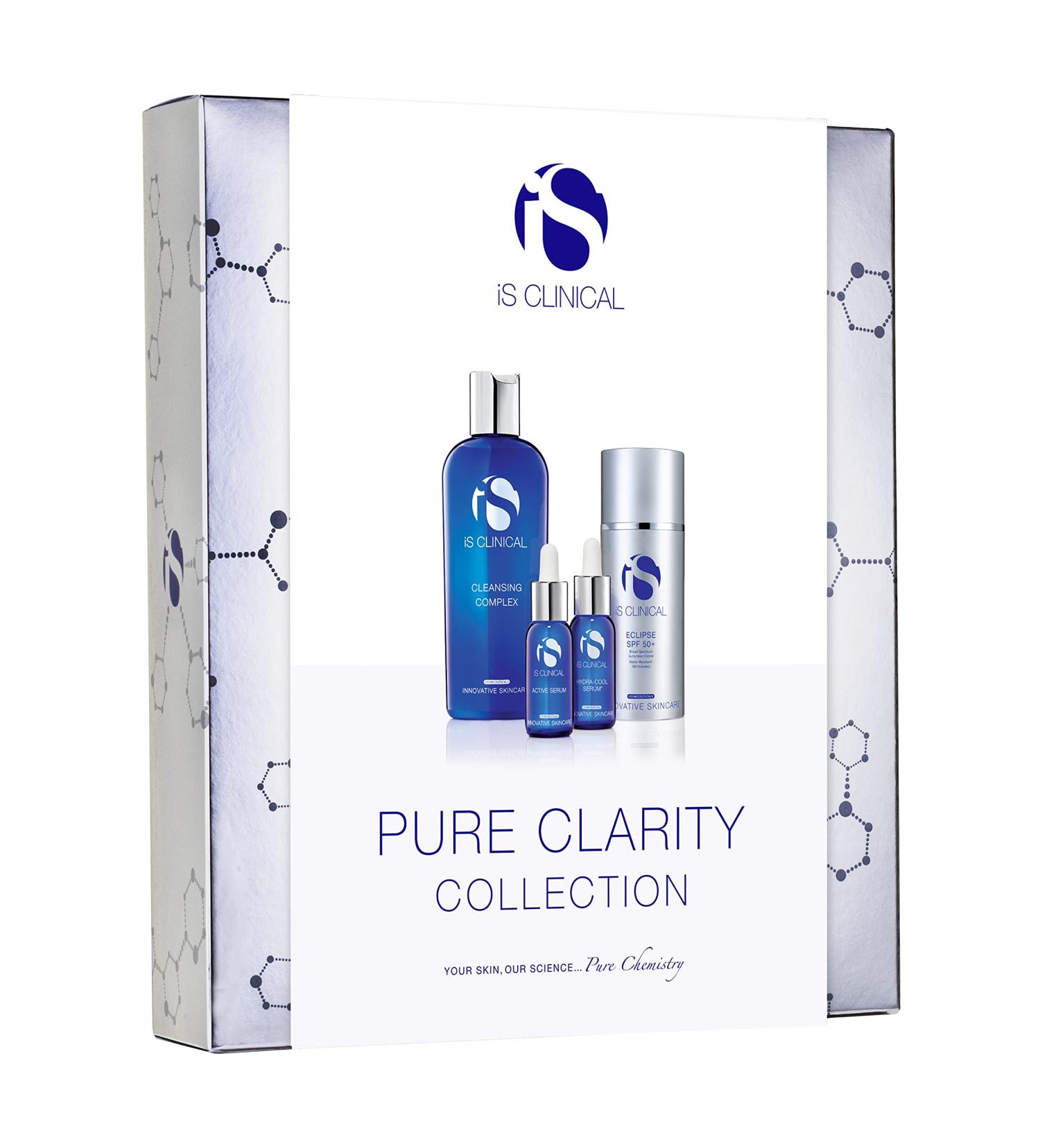 iS CLINICAL Pure Clarity Collection | Clear Complexion Skincare Kit for Blemish-Prone Skin | Best International Shipping - Buy Online on SooperMarket.com