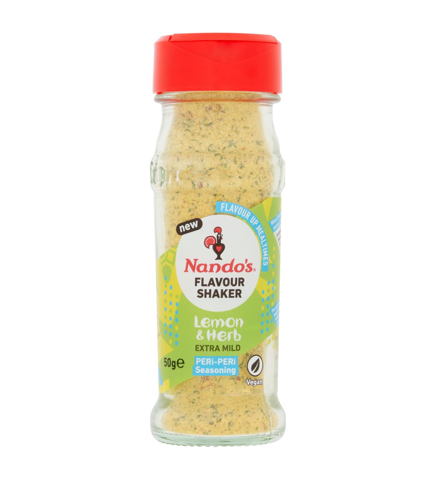 Nando's Flavour Shaker Lemon & Herb Peri-Peri Seasoning 50g