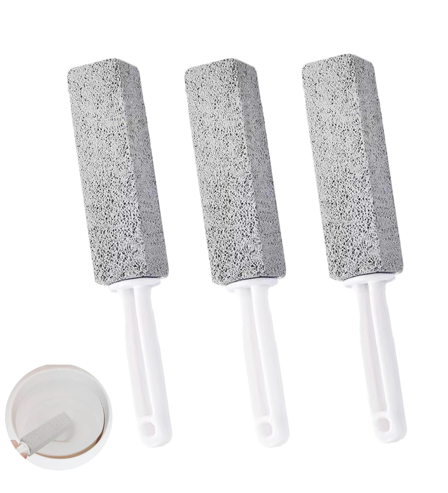 luckaide Cleaning Block Toilet Pack of 3 Pumice Stone Toilet Cleaner Pumice Stone Pumice Stone Pumice Stone Foot Care Toilet Cleaner for Handle Toilet Kitchen Shower Bathroom Sink - Buy Online on SooperMarket.com
