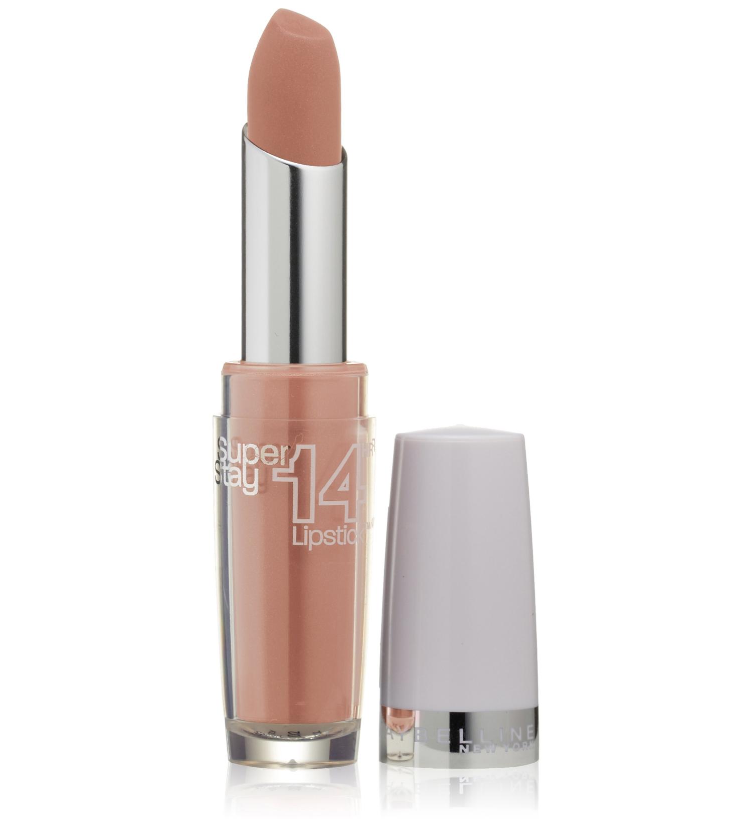 Maybelline Superstay 14 Hour Lipstick in Beige For Good - 0.12 oz - Buy Online on SooperMarket.com
