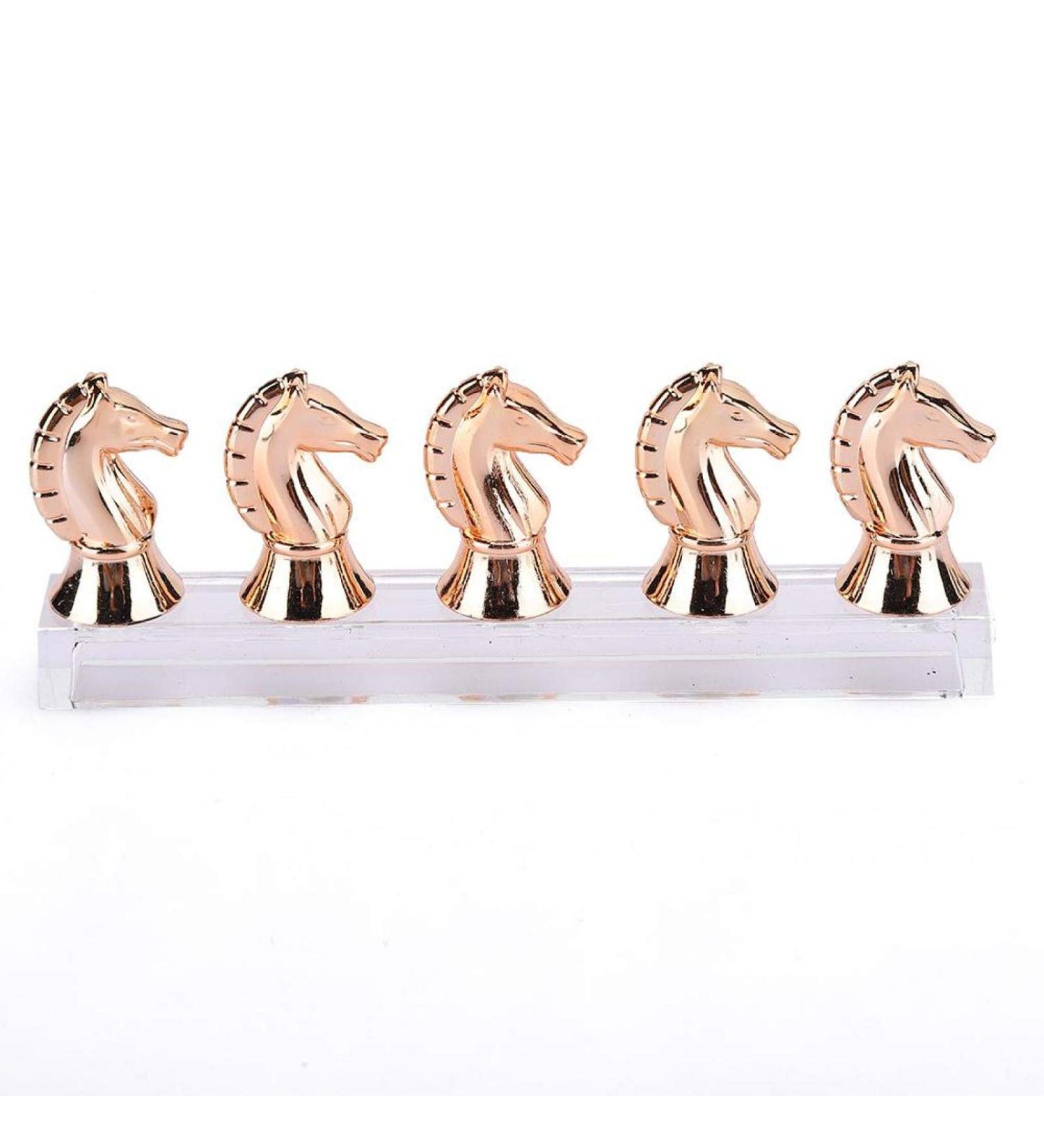 Horse Head Nail Tip Nail Tip Holder DIY Training Tips Display Practice Rack Magnet Adsorption False Nail Display Support Holders False Nail Tip Manicure Tool(Rose Gold) - Buy Online on SooperMarket.com