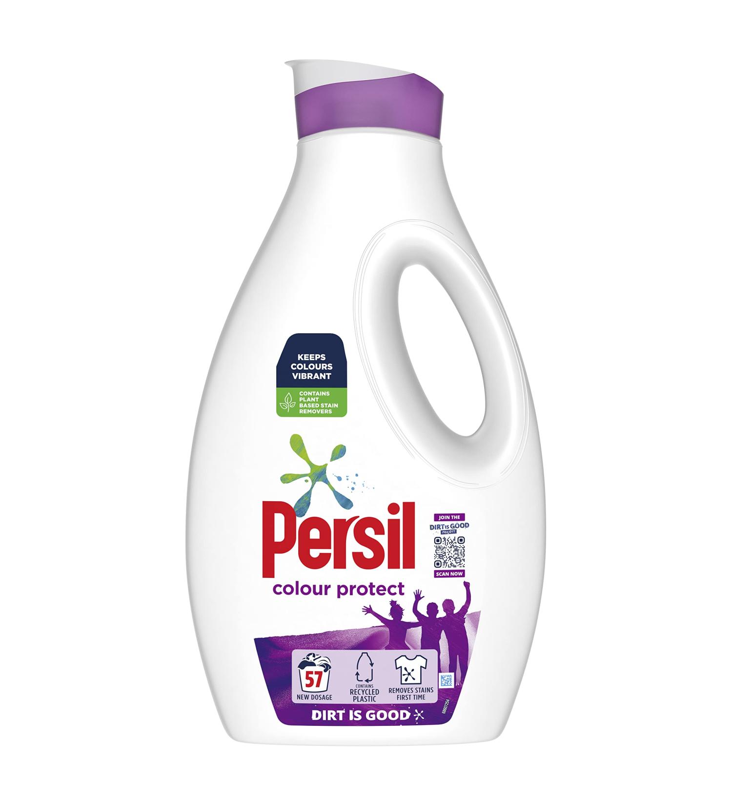 Persil Colour Laundry Washing Liquid Detergent - 57 washes - 100% Recyclable Bottle - 1.539L - Pack of 1 - Buy Online on SooperMarket.com