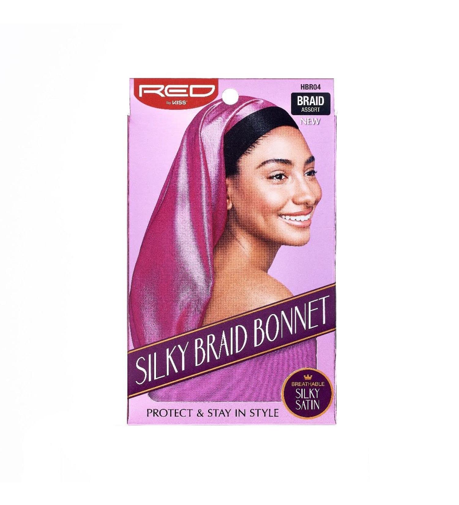 Red Silky Braid Bonnet Assort
