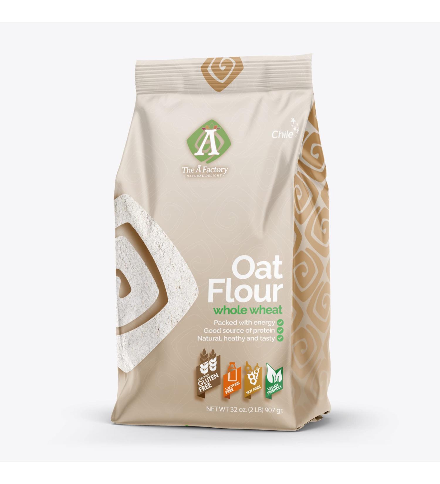 Organic Oat Flour 32oz (907g) - Gluten-Free, Natural, Vegan | Buy Online - Buy Online on SooperMarket.com