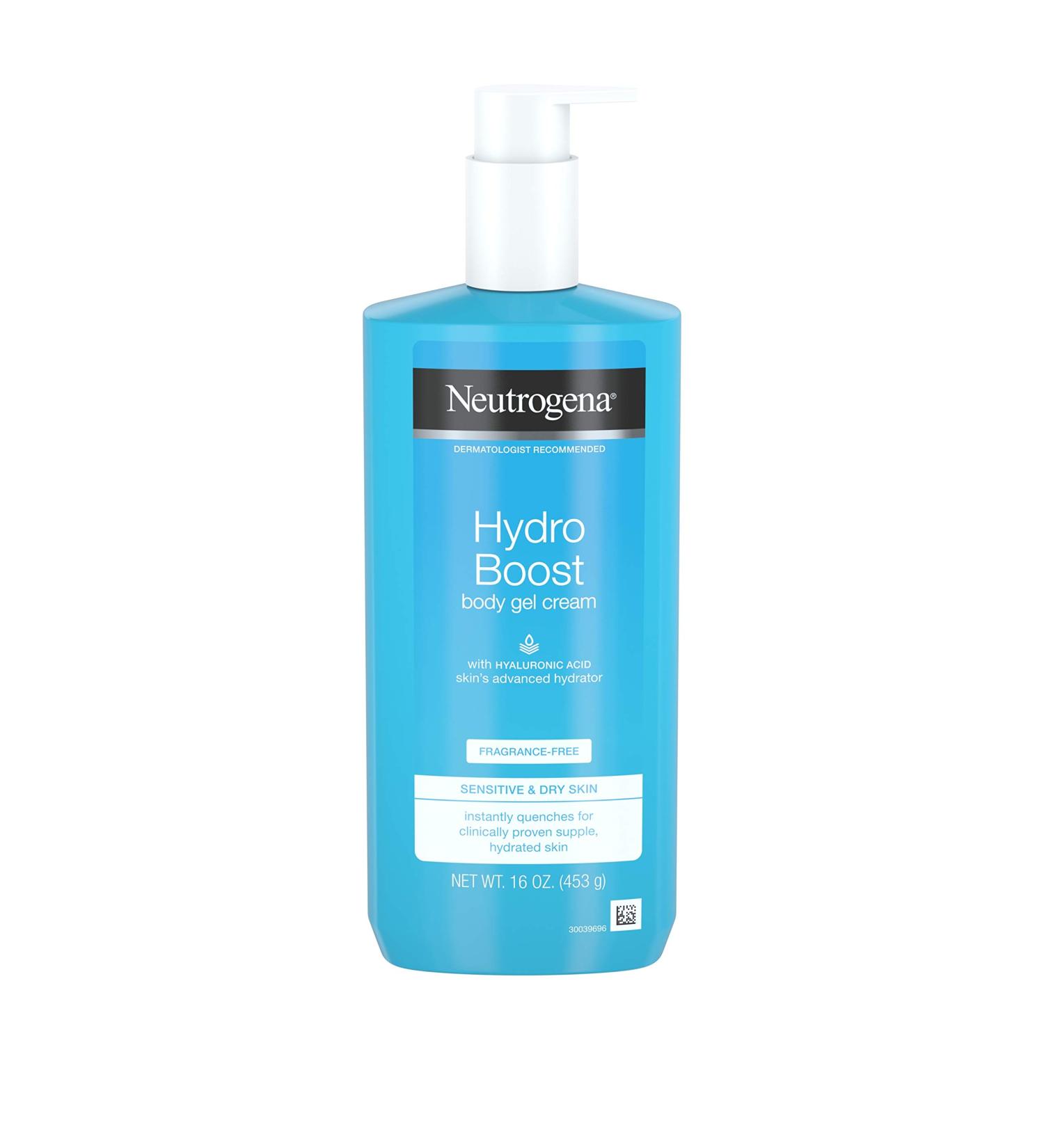 Neutrogena Hydro Boost Body Gel Cream 16 oz - Deep Hydration & Lightweight Moisture - Buy Online on SooperMarket.com