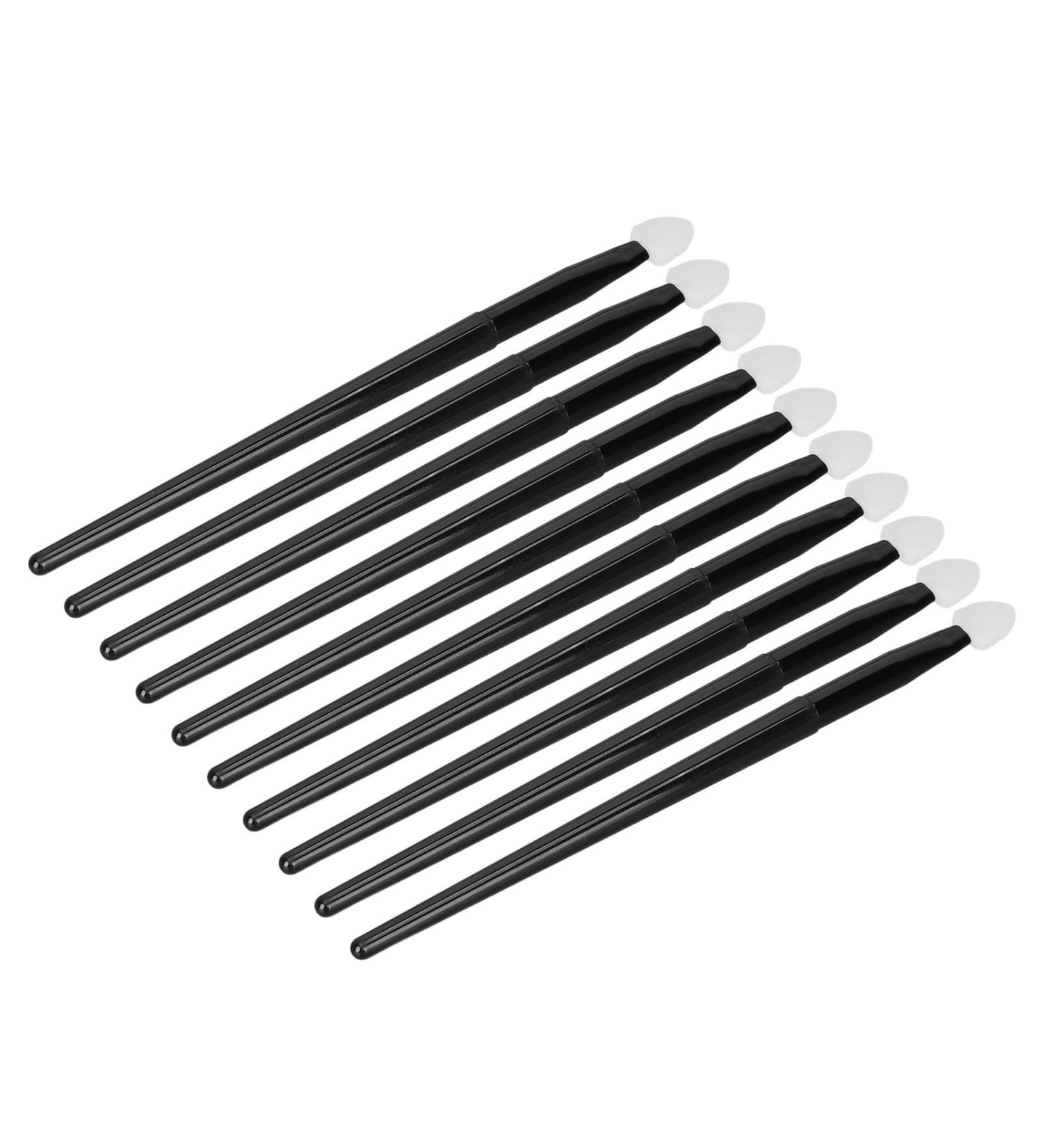 Silicone Eyeshadow Brush Set Portable Silicone Eye Makeup Applicator for Eyebrow Powder - Buy Online on SooperMarket.com