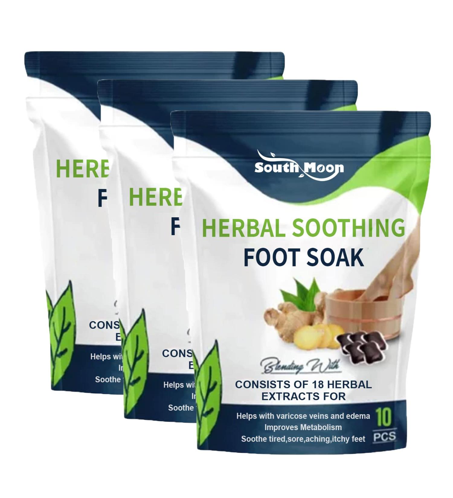 Herbal Soothing Foot Soak Herbal Detox Foot Soak Beads Herbal Detox Cleansing Foot Soak Beads Foot Care (30pcs/3Bag) - Buy Online on SooperMarket.com