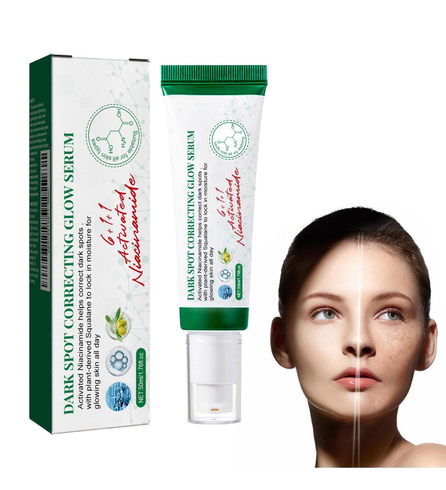 Facial Black Spot Remover Cream Facial Correction Cream Nicotinamide Facial Essence Skin Repair for Lightening Sunburn and Acne Marks Lightening Pigmentation and Rapidly Improving Skin Color 50 ml - Buy Online on SooperMarket.com