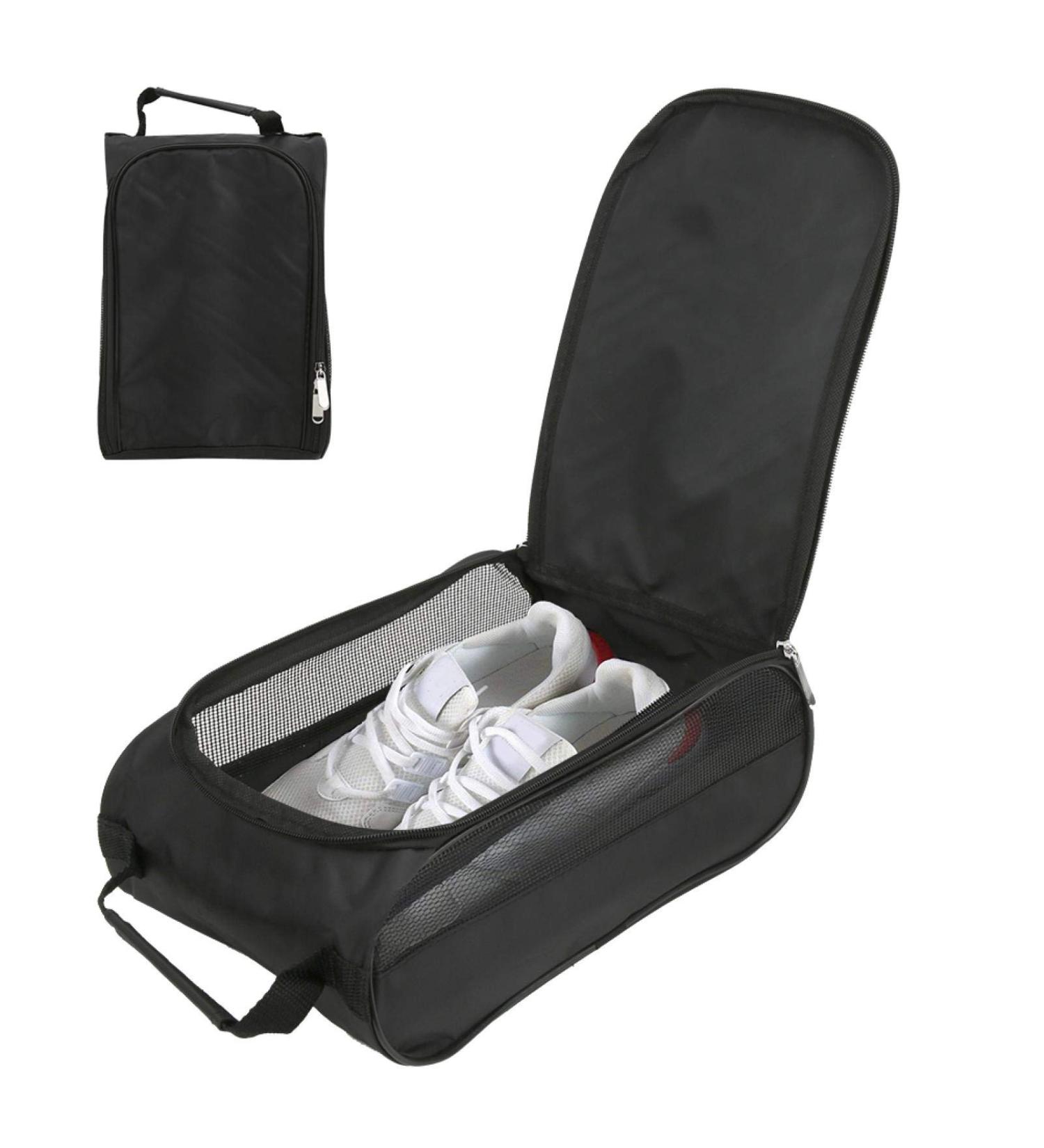 Durable Lightweight Golf Shoe Bag - Breathable Nylon with Handle for Sports & Accessories - Buy Online on SooperMarket.com