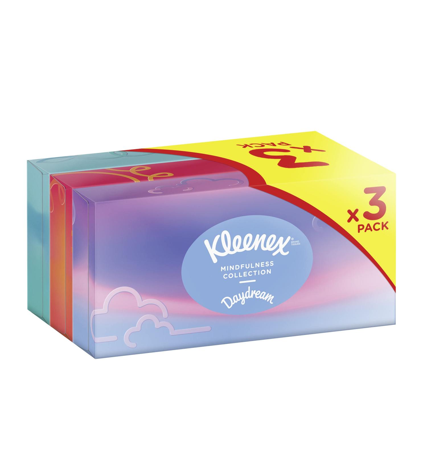 Kleenex Trio Collection Facial Tissues - 3 Stylish Boxes 210 Total Tissues - Soft & Strong Perfect for Home or Office - Buy Internationally - Buy Online on SooperMarket.com