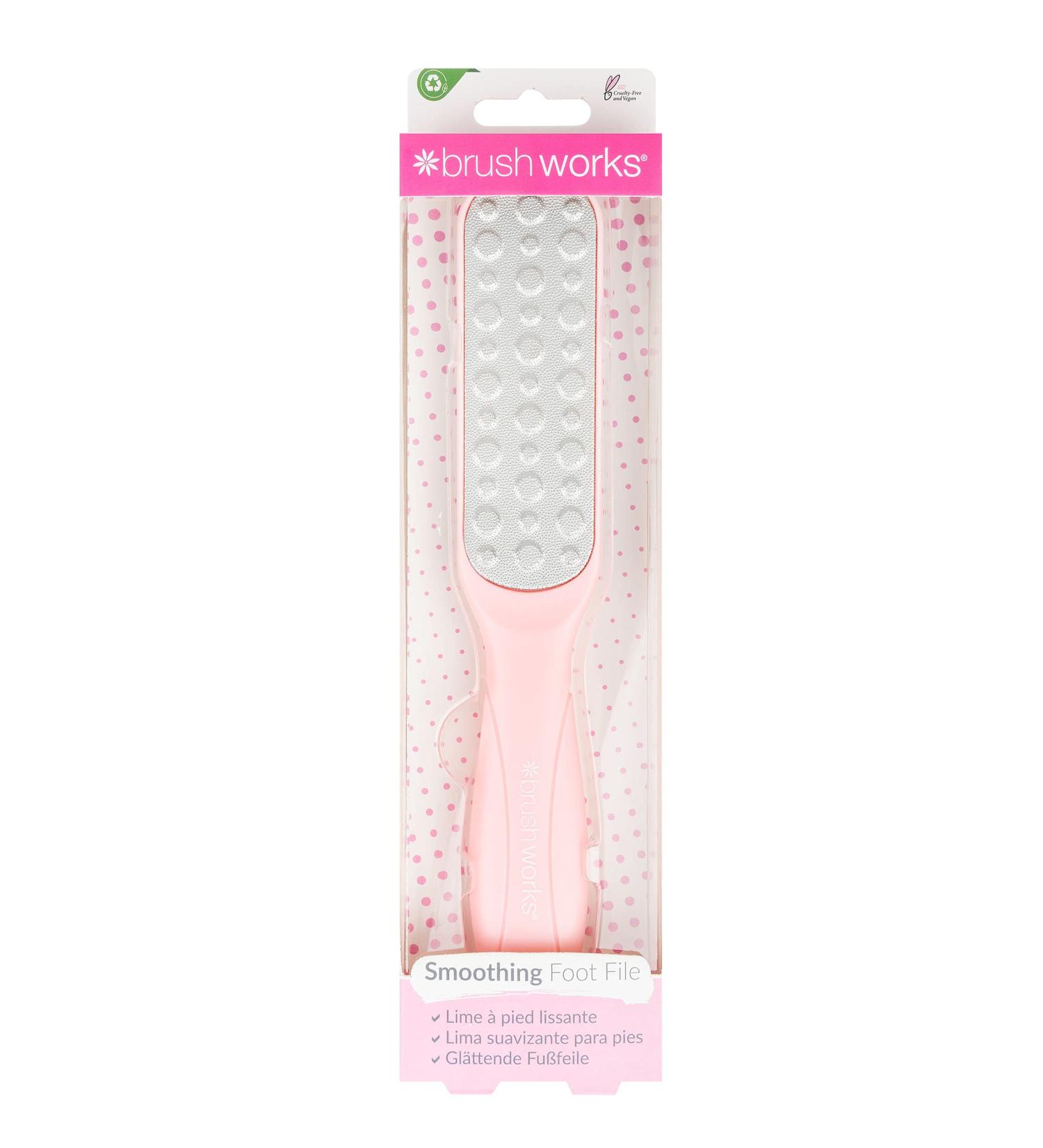 Brushworks Metal Foot File Pink & Silver 52 56 367 - Buy Online on SooperMarket.com