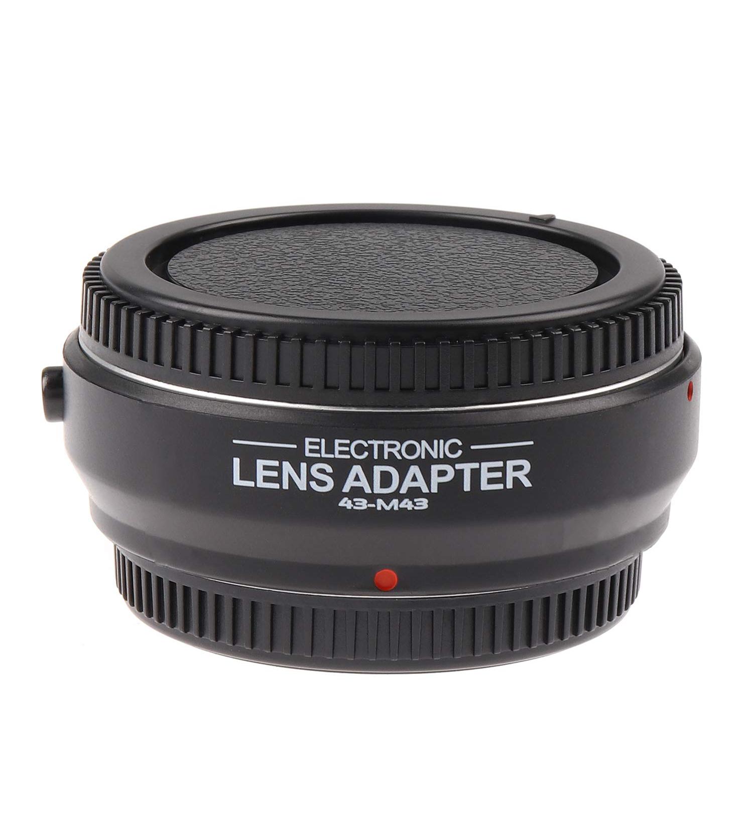 Foto4easy Electronic Auto Focus AF Lens Mount Adapter for Four Thirds to Micro Four Thirds - Compatible with Olympus OM-D E-M1 Mark II, E-M5, Panasonic GH3, GH4, GH5, GH5s DSLR Camera - Buy Online on SooperMarket.com