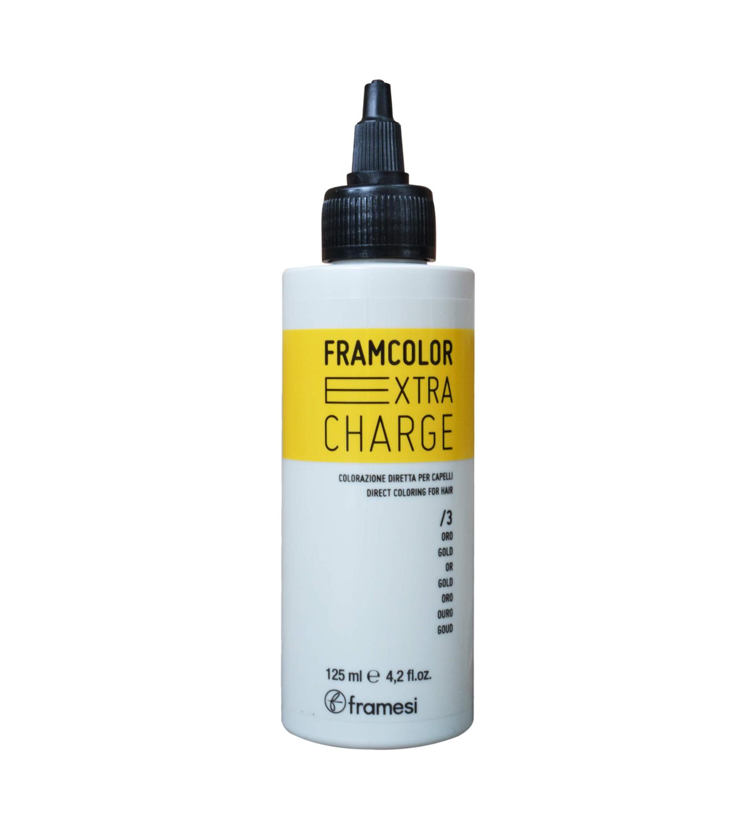 Framesi Framcolor Extra Charge Gold - 4.2 fl oz Color Refreshing Hair Treatment | International Shipping Available - Buy Online on SooperMarket.com
