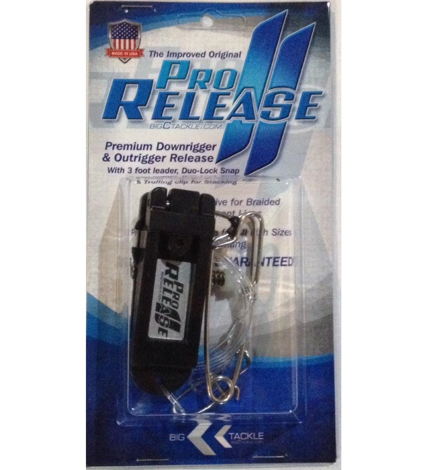 Big C Tackle Pro Release II Downrigger Release for Braid and Mono - Black - Buy Online on SooperMarket.com