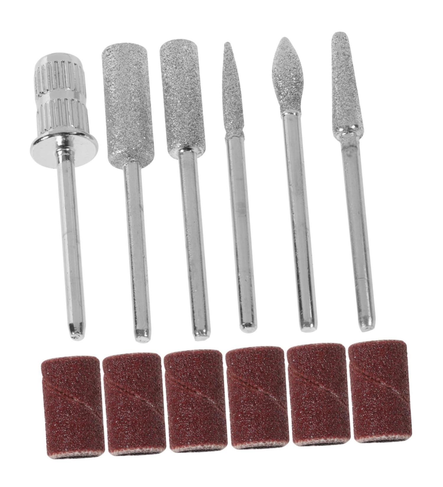 CORHAD 1 Set nail polisher nail polishing head nail sand bands manicure sanding bands professional nail drill nail drill bit pedicure sand belt Stainless Steel. Silicone. Quartz. Ceramics 7.1x5.7cm Picture 2 - Buy Online on SooperMarket.com