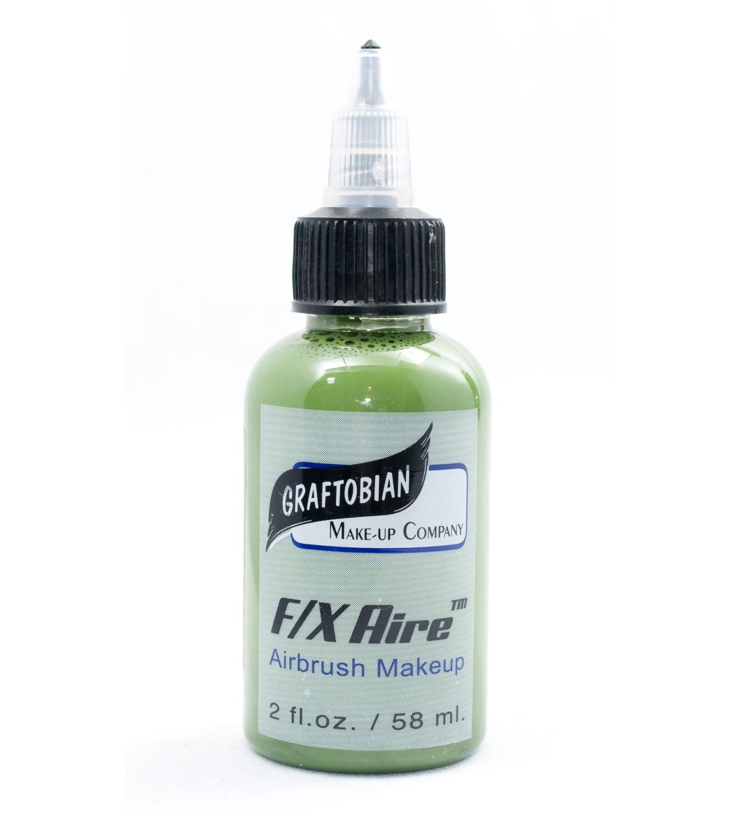 Graftobian F/X Aire Airbrush Make-Up - Green 2oz by Graftobian