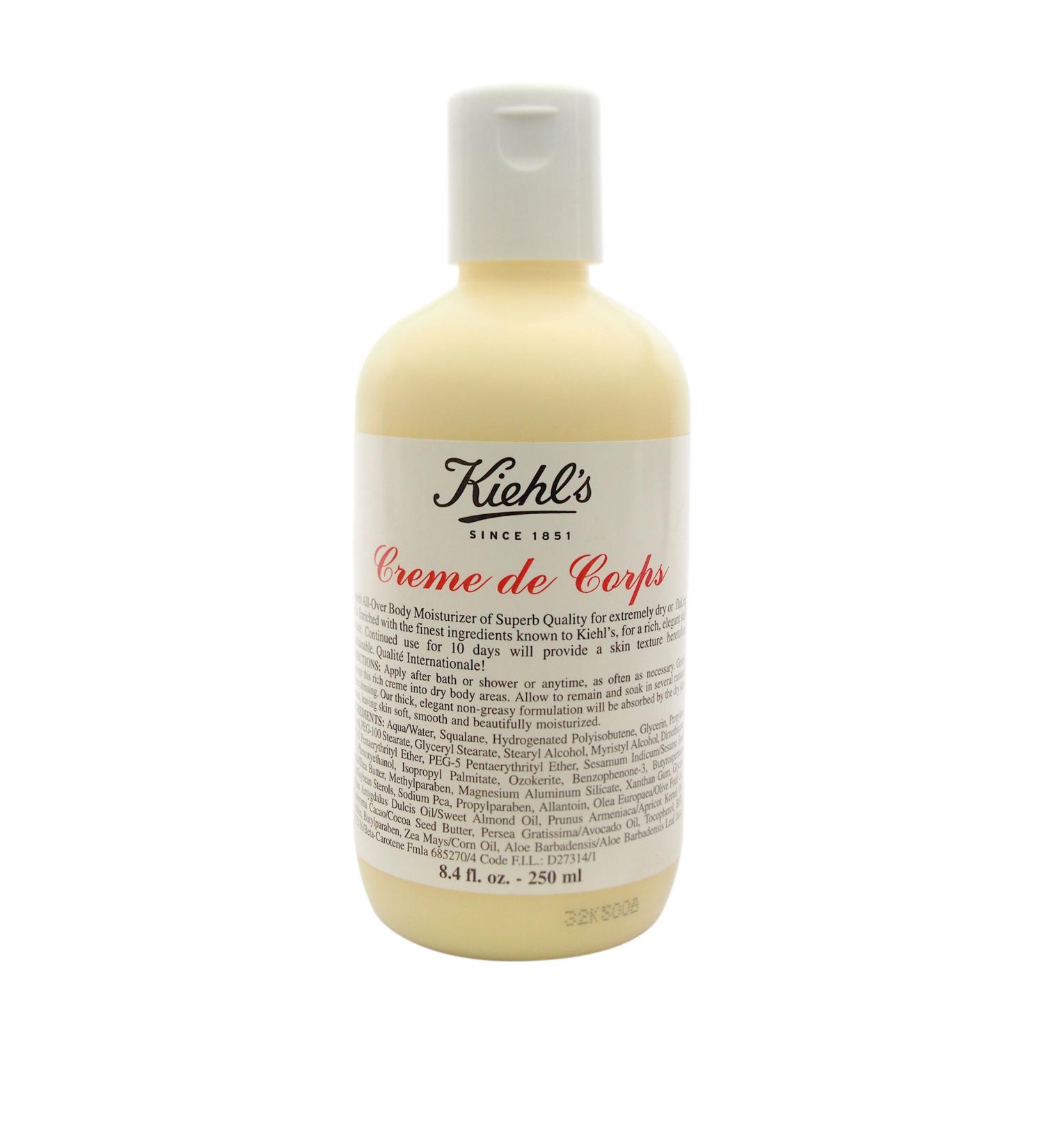 Kiehl's Creme De Corps Body Moisturizer  8.4 Ounce Orange 8.40 Ounce (Pack of 1)