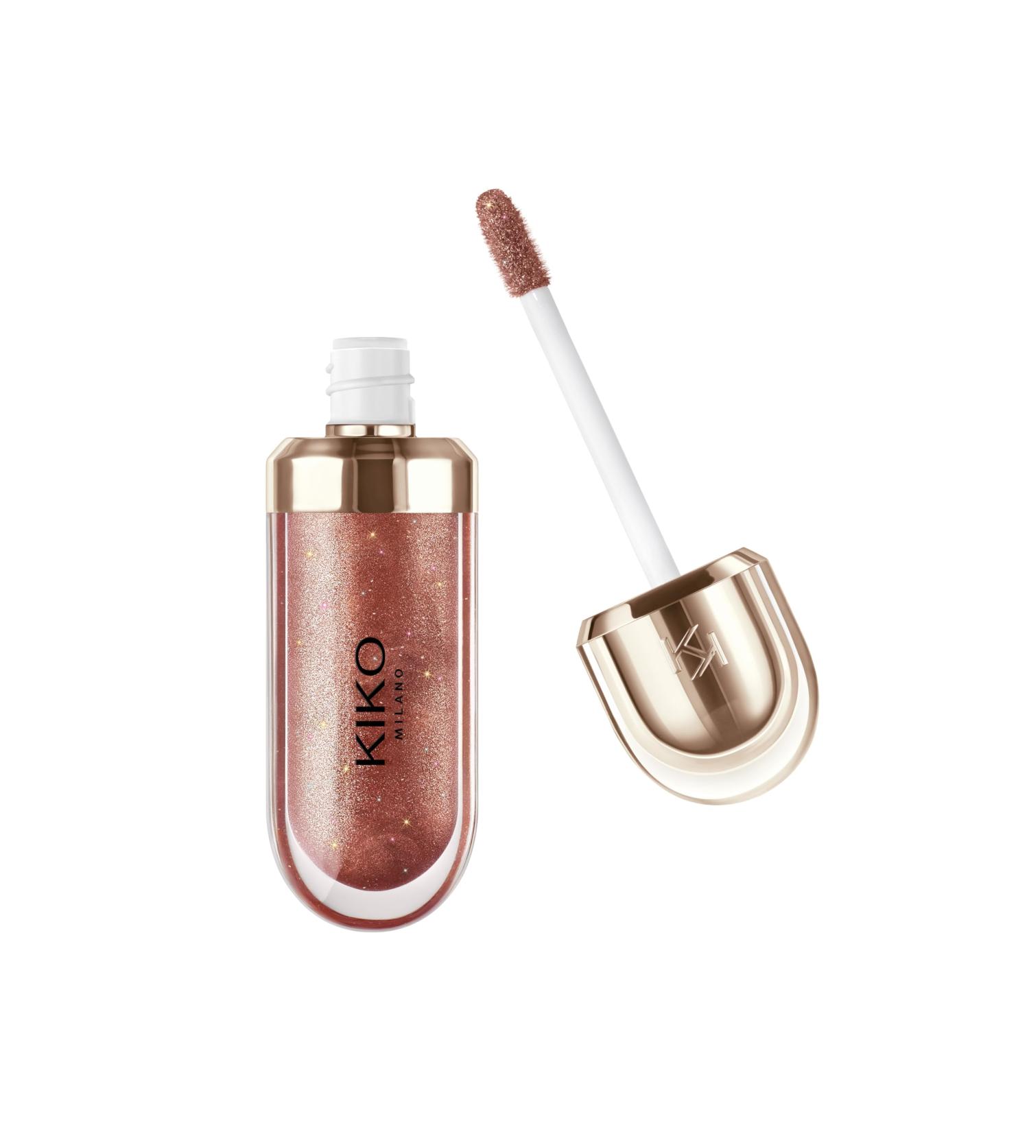 KIKO Milano Matte & Shiny Duo Liquid Lip Colour 01 - Enchanting Rosewood | Dual Finish Liquid Lipstick - Buy Online on SooperMarket.com