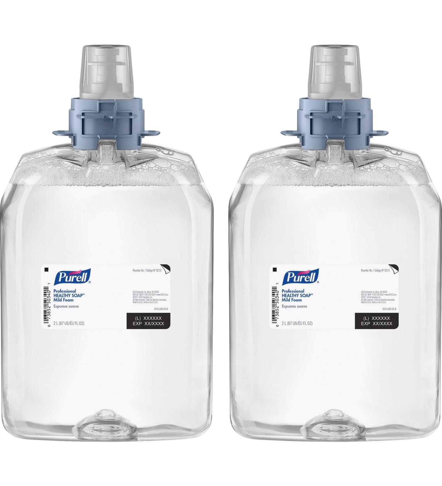 Purell FMX-20 Professional Healthy Foam Hand Soap 67.6 Oz Carton Of 2 Bottles