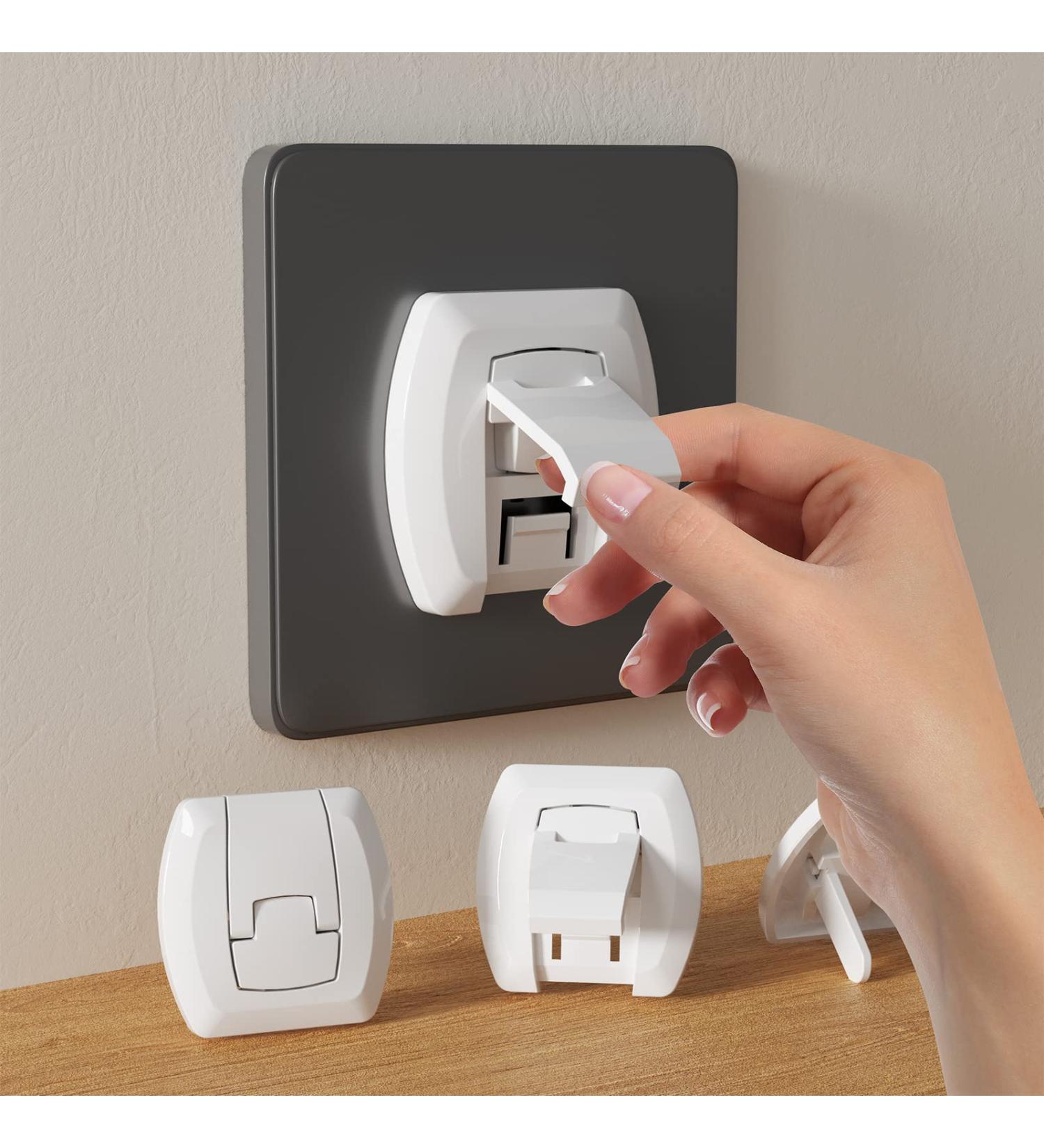 Outlet Covers Baby Proofing(32 Pack)with Hidden Pull Handle Child Safety Socket Cover Electric Power Plug Covers Protector Caps - Buy Online on SooperMarket.com