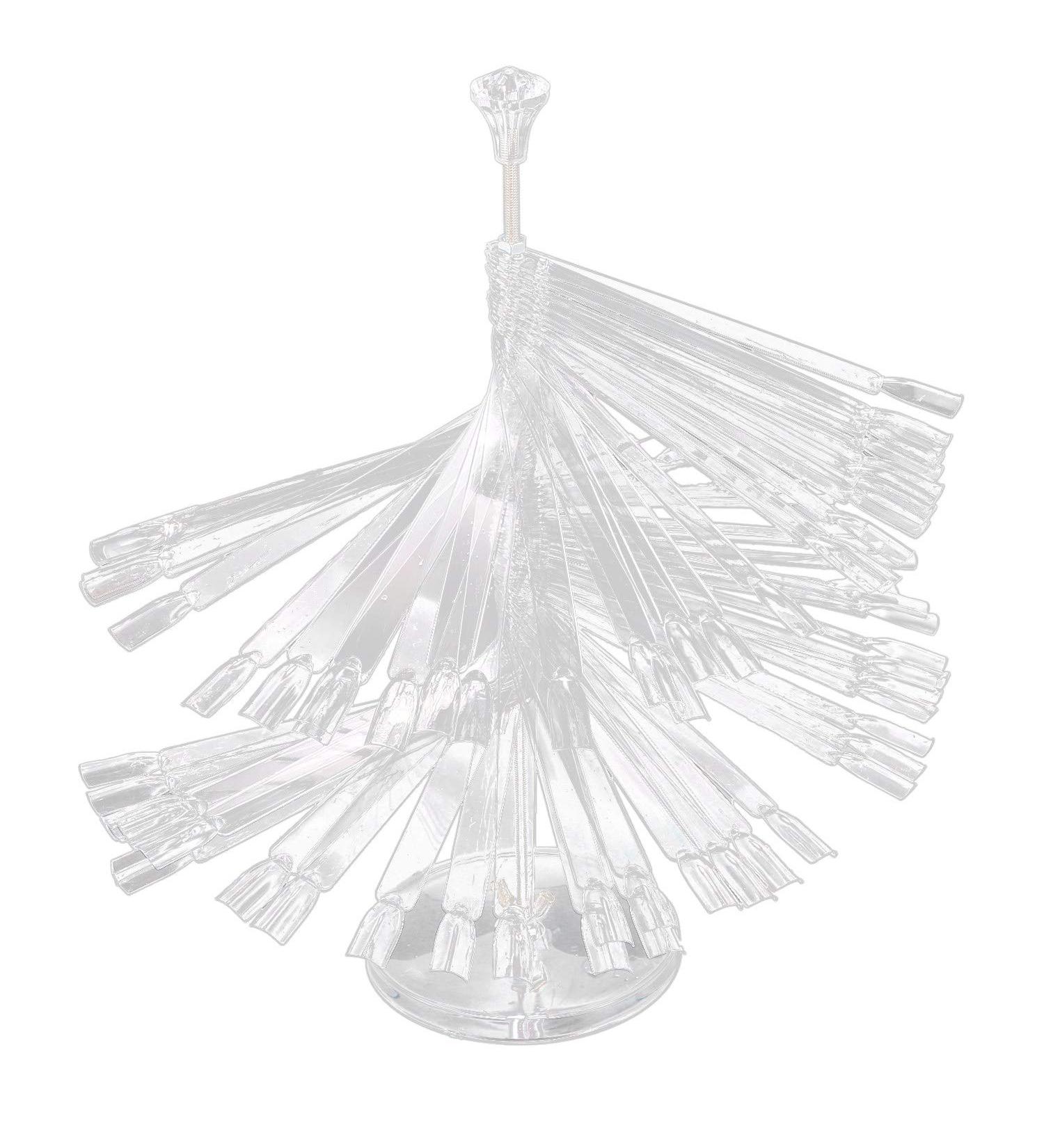 Huhebne Fan Shape Display Stand Holder for 120pc Nail Art Board Tips Stick - Buy Online on SooperMarket.com