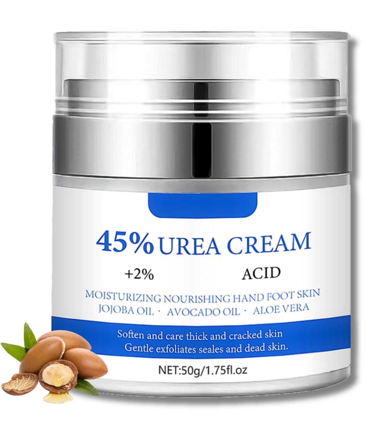 Tongyend Urea Foot Cream Cracked Heel Repair Cream 45% Urea Cream for Feet Callus Remover For Dry And Hard Skin Hydrates and Softens Dry Feet Callus Remover Nourishes Soften For Feet Knees Hand - Buy Online on SooperMarket.com