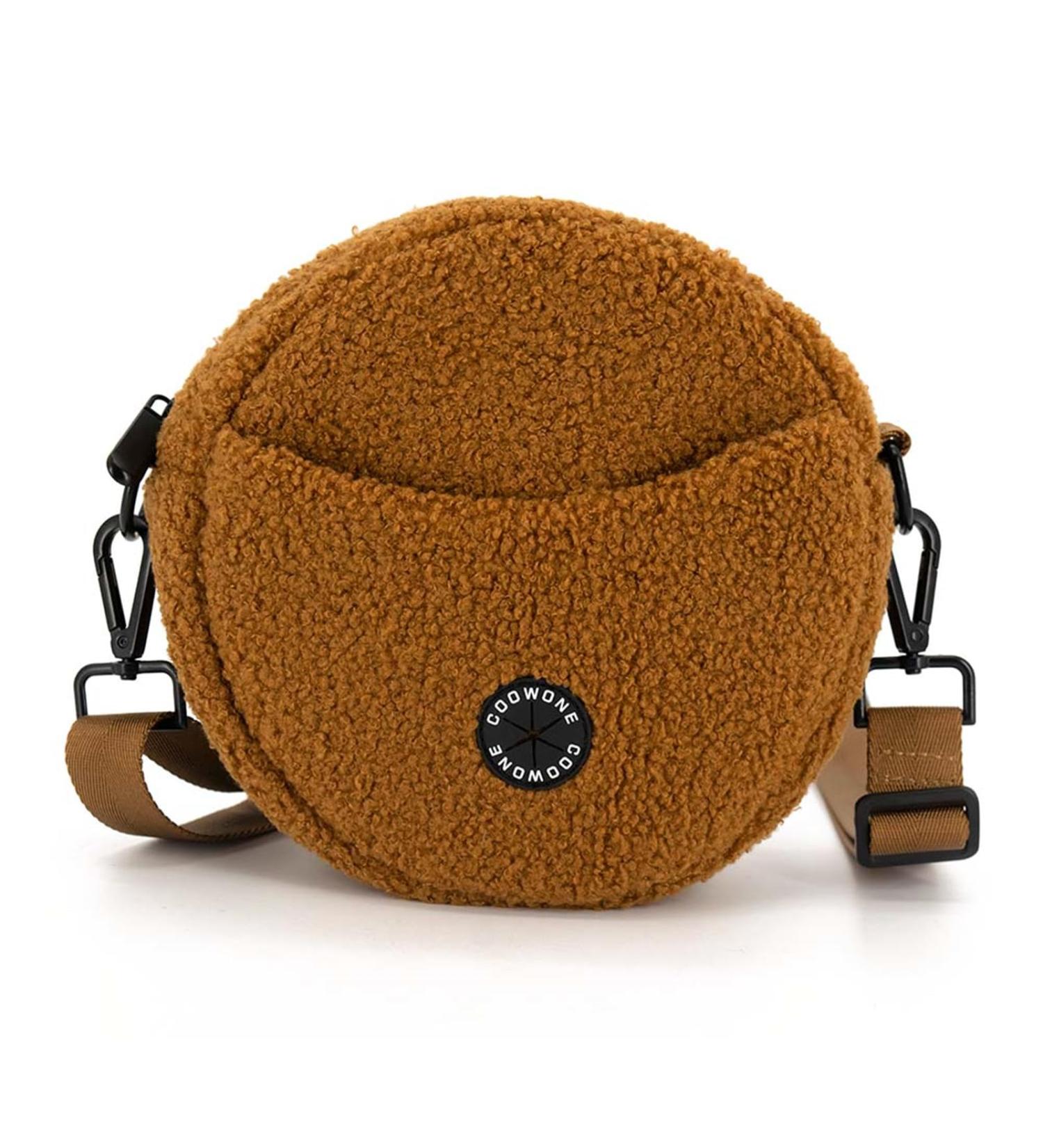 COOWONE Dog Treat Bag | Soft Cord Training Bag with Feces Dispenser - Perfect for Walks & Training | International Shipping - Buy Online on SooperMarket.com