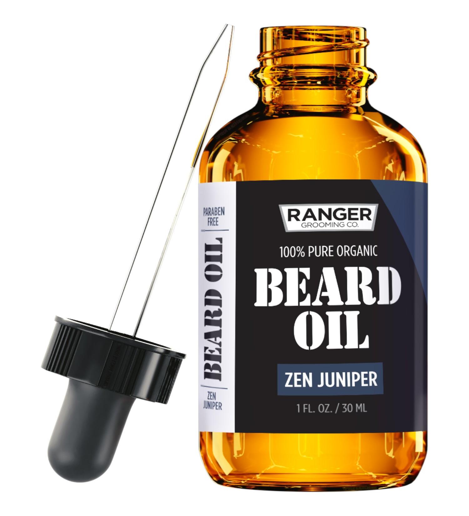 Leven Rose Zen Beard Oil & Leave In Conditioner - 100% Pure Organic Grooming for Beards & Skin | 1 oz by Ranger Grooming Co - Buy Online on SooperMarket.com